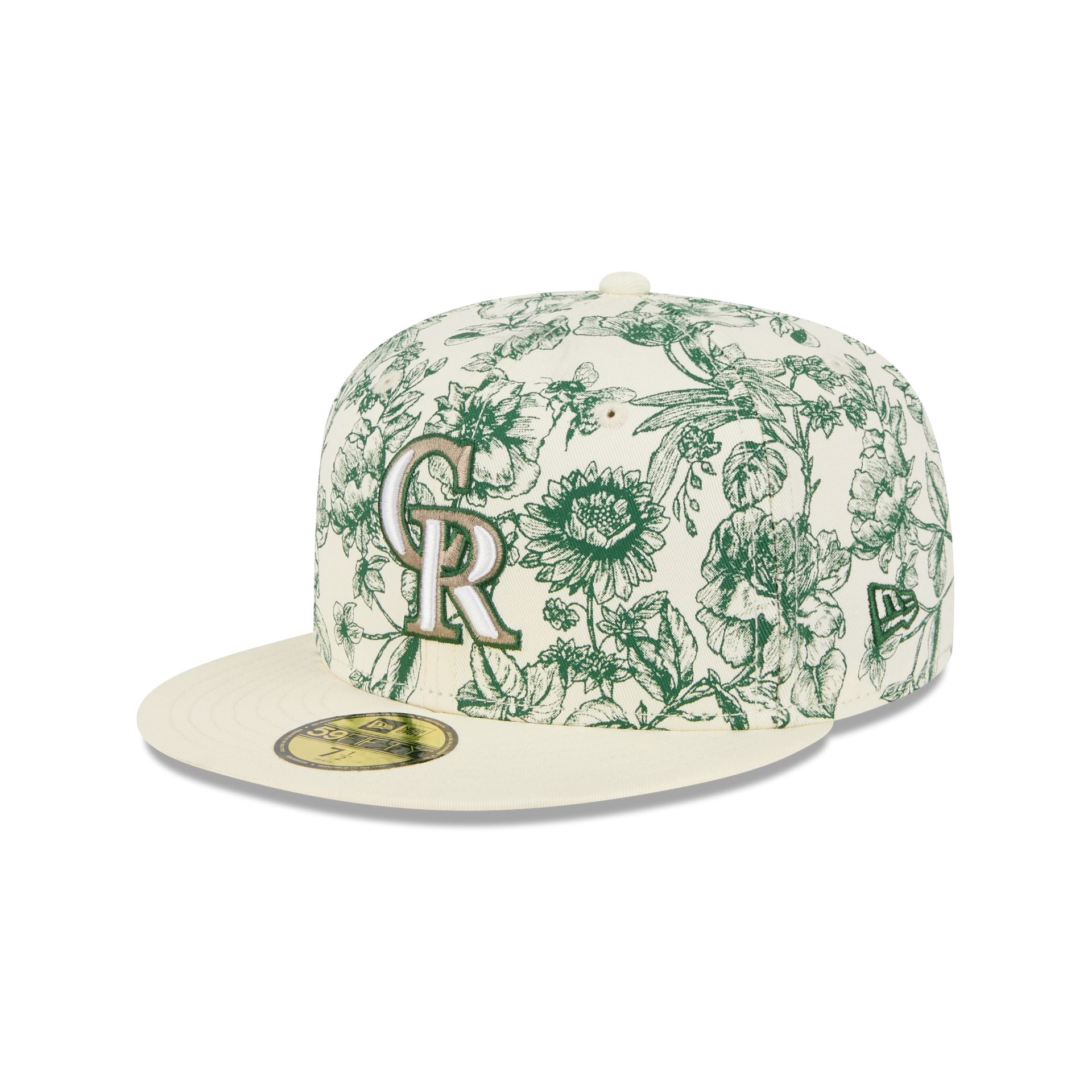 Colorado Rockies Spring Floral 59FIFTY Fitted Hat