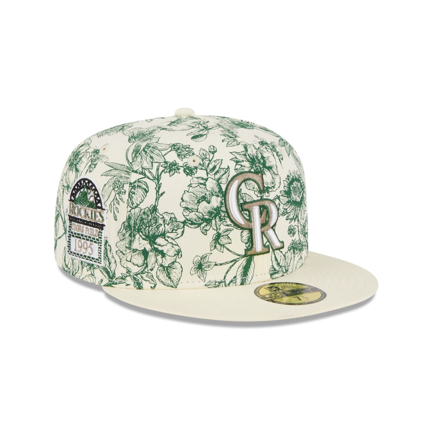 Colorado Rockies Spring Floral 59FIFTY Fitted Hat