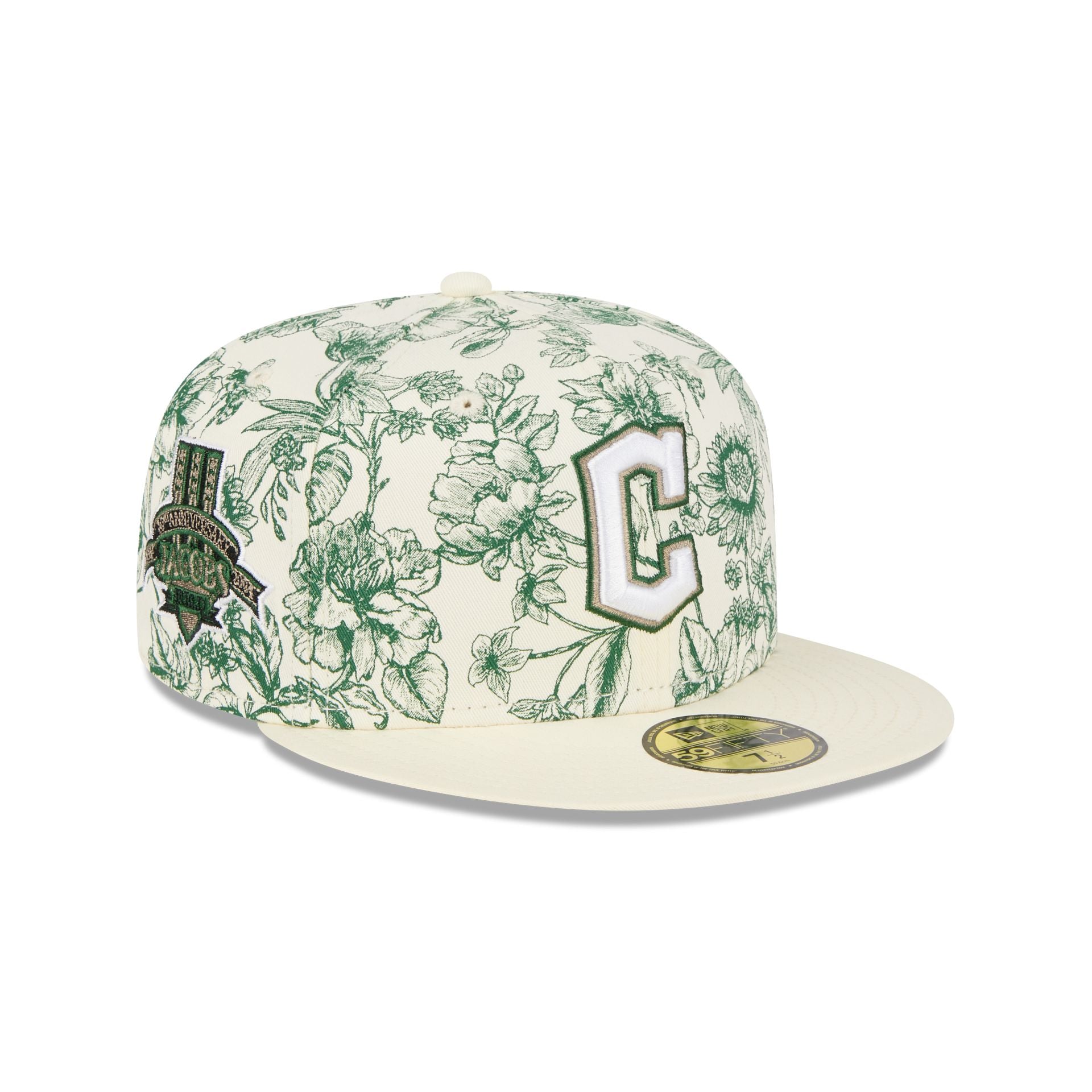 Cleveland Guardians Spring Floral 59FIFTY Fitted Hat