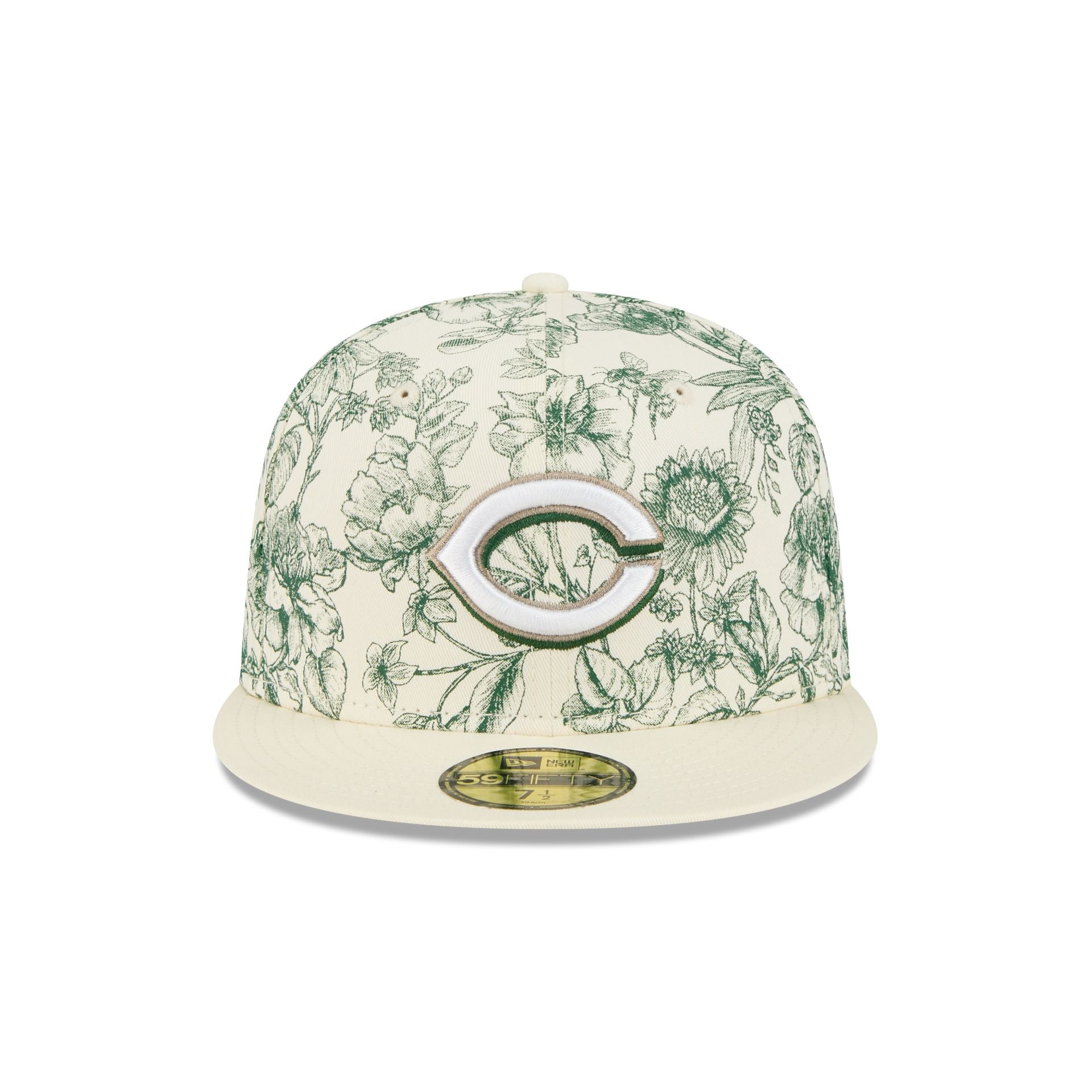 Cincinnati Reds Spring Floral 59FIFTY Fitted Hat