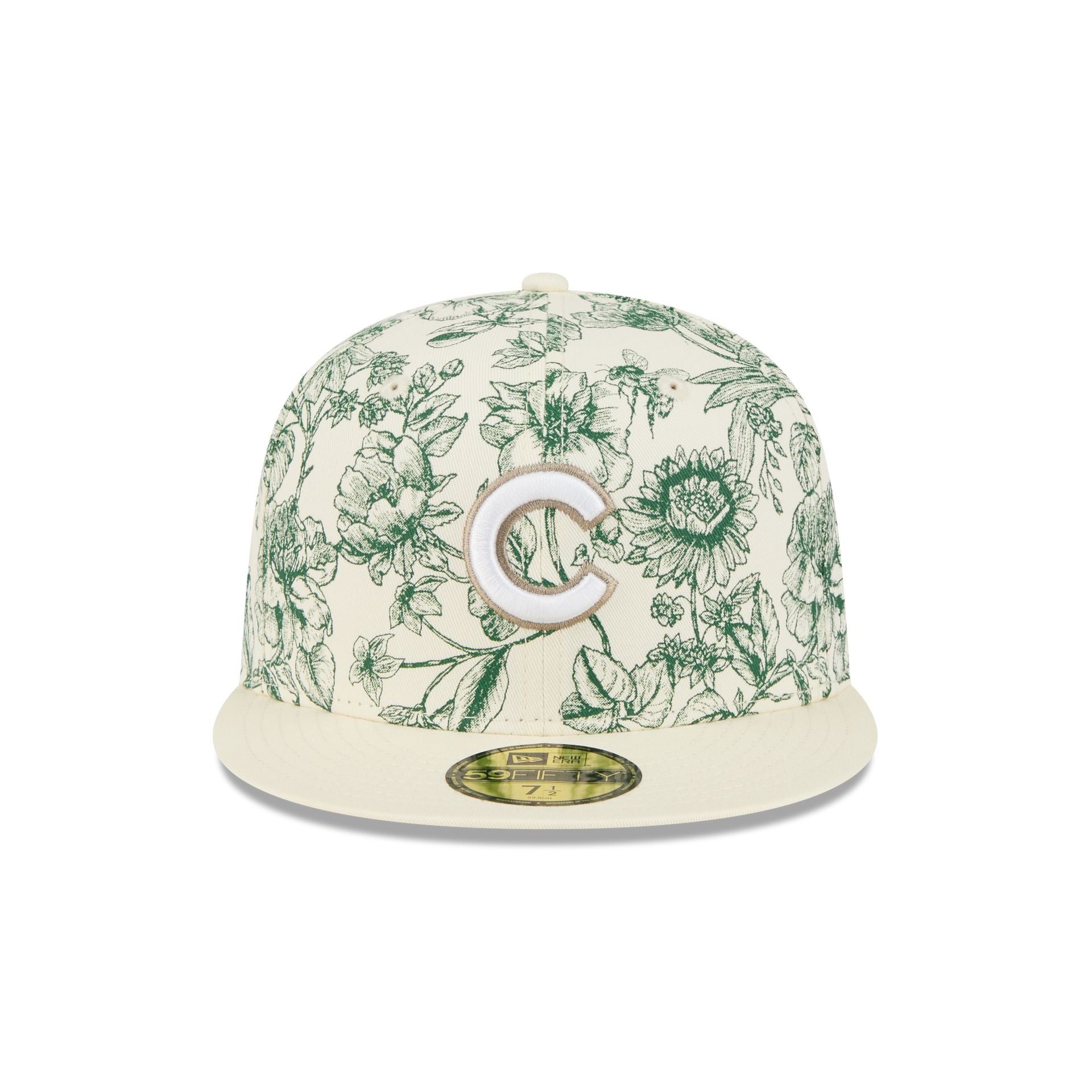Chicago Cubs Spring Floral 59FIFTY Fitted Hat