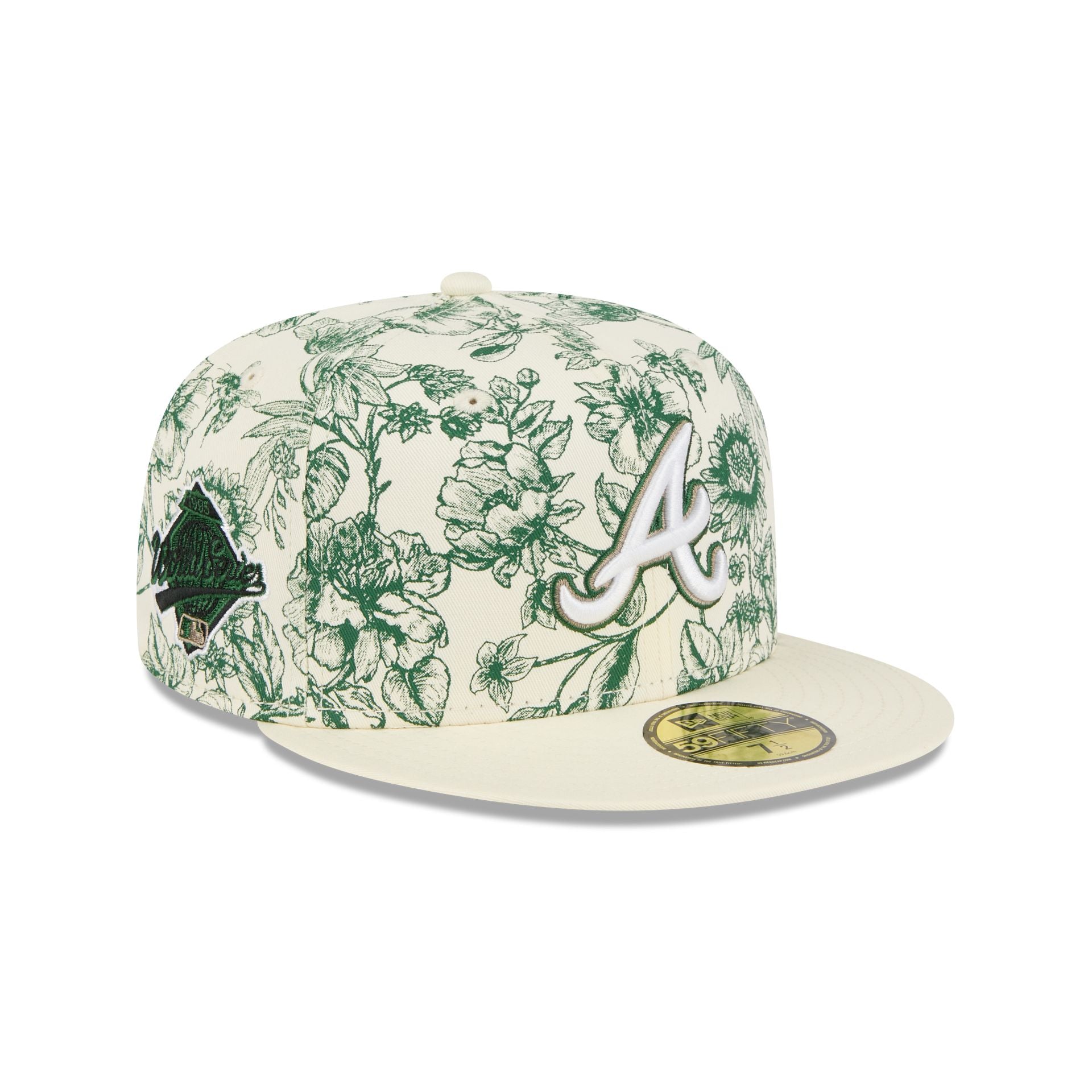 Atlanta Braves Spring Floral 59FIFTY Fitted Hat