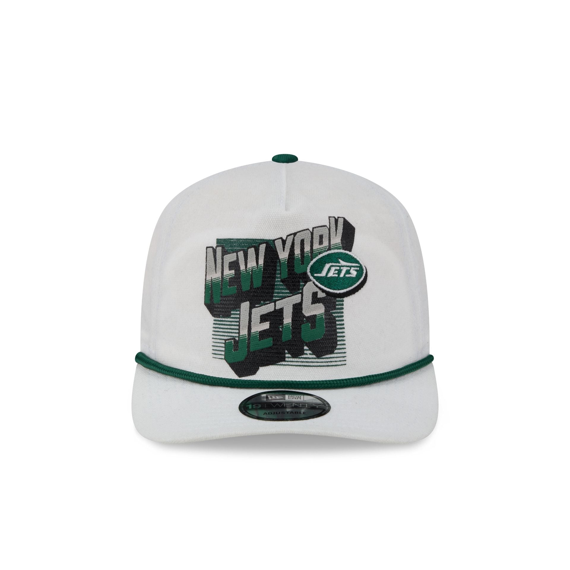 New York Jets Duck Cloth 19TWENTY Adjustable Hat