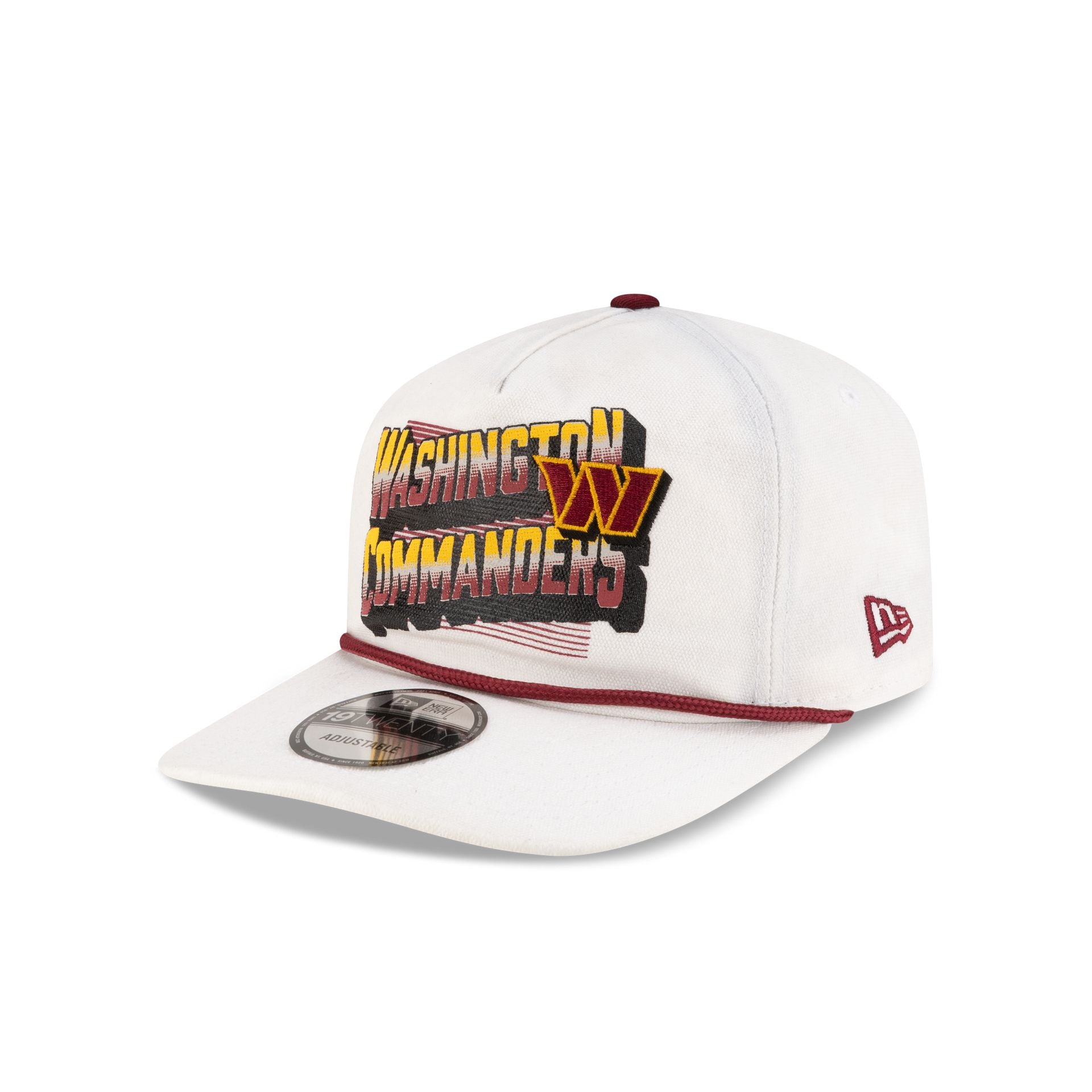 Washington Commanders Duck Cloth 19TWENTY Adjustable Hat