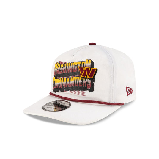 Washington Commanders Duck Cloth 19TWENTY Adjustable Hat - New Era Cap