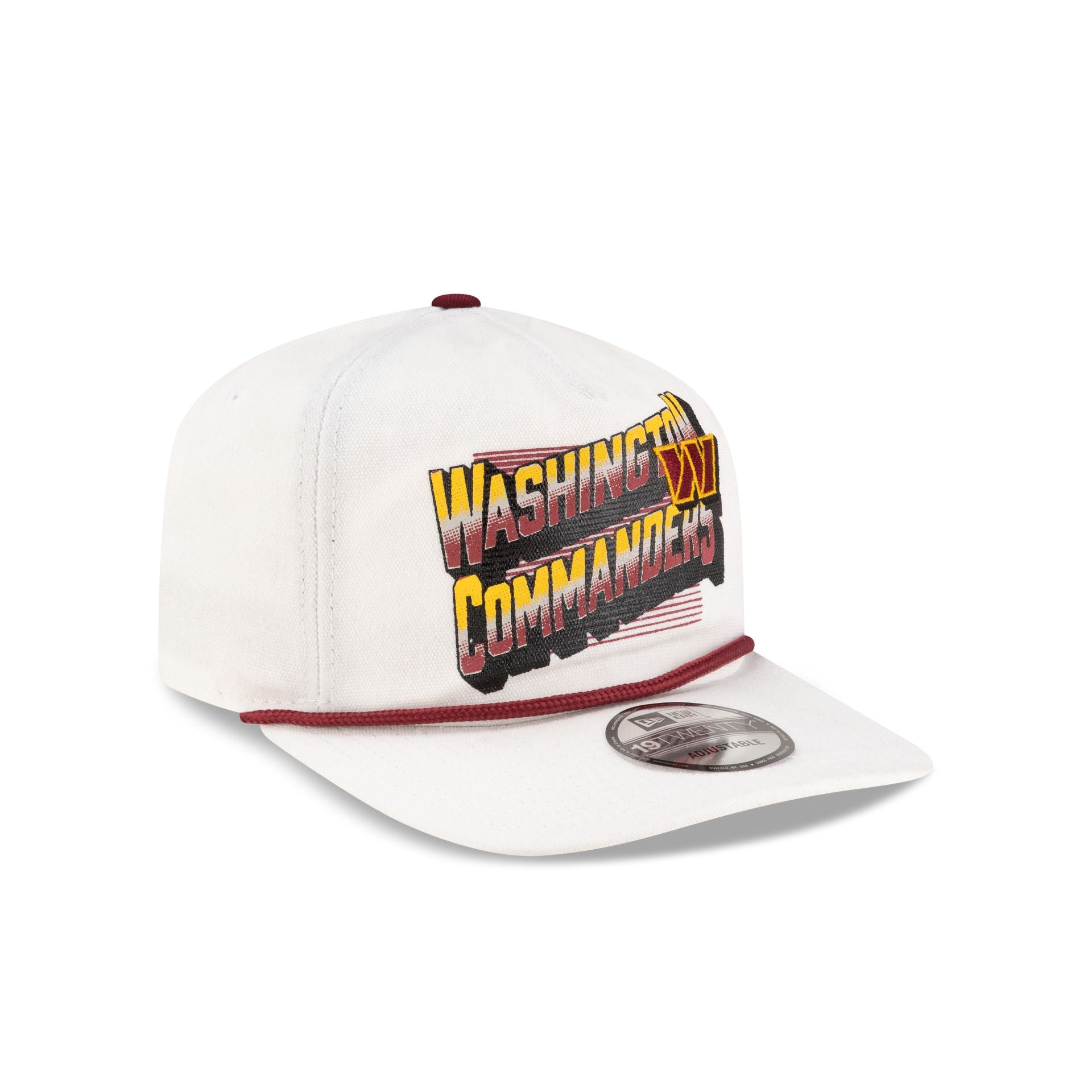 Washington Commanders Duck Cloth 19TWENTY Adjustable Hat