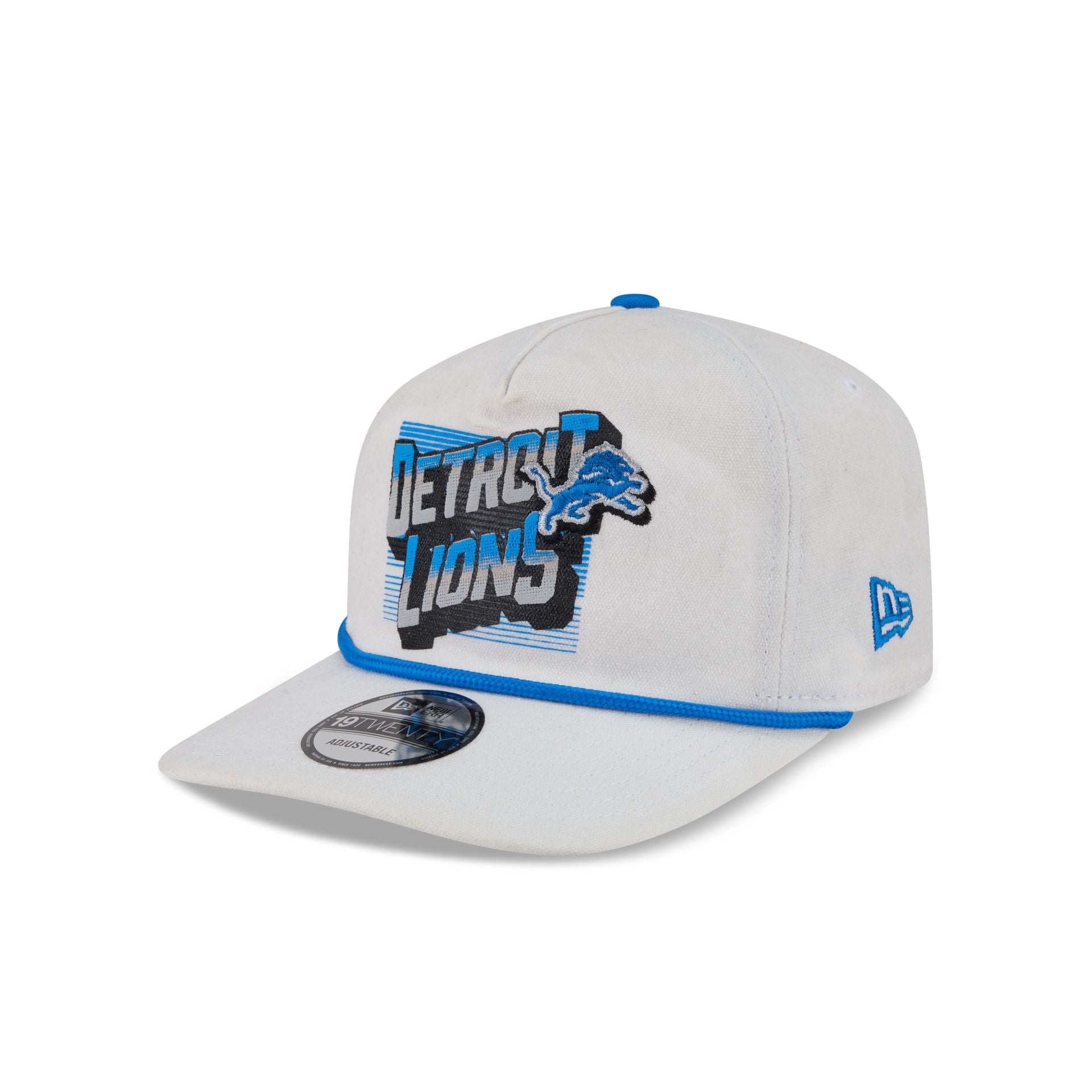 Detroit Lions Duck Cloth 19TWENTY Adjustable Hat