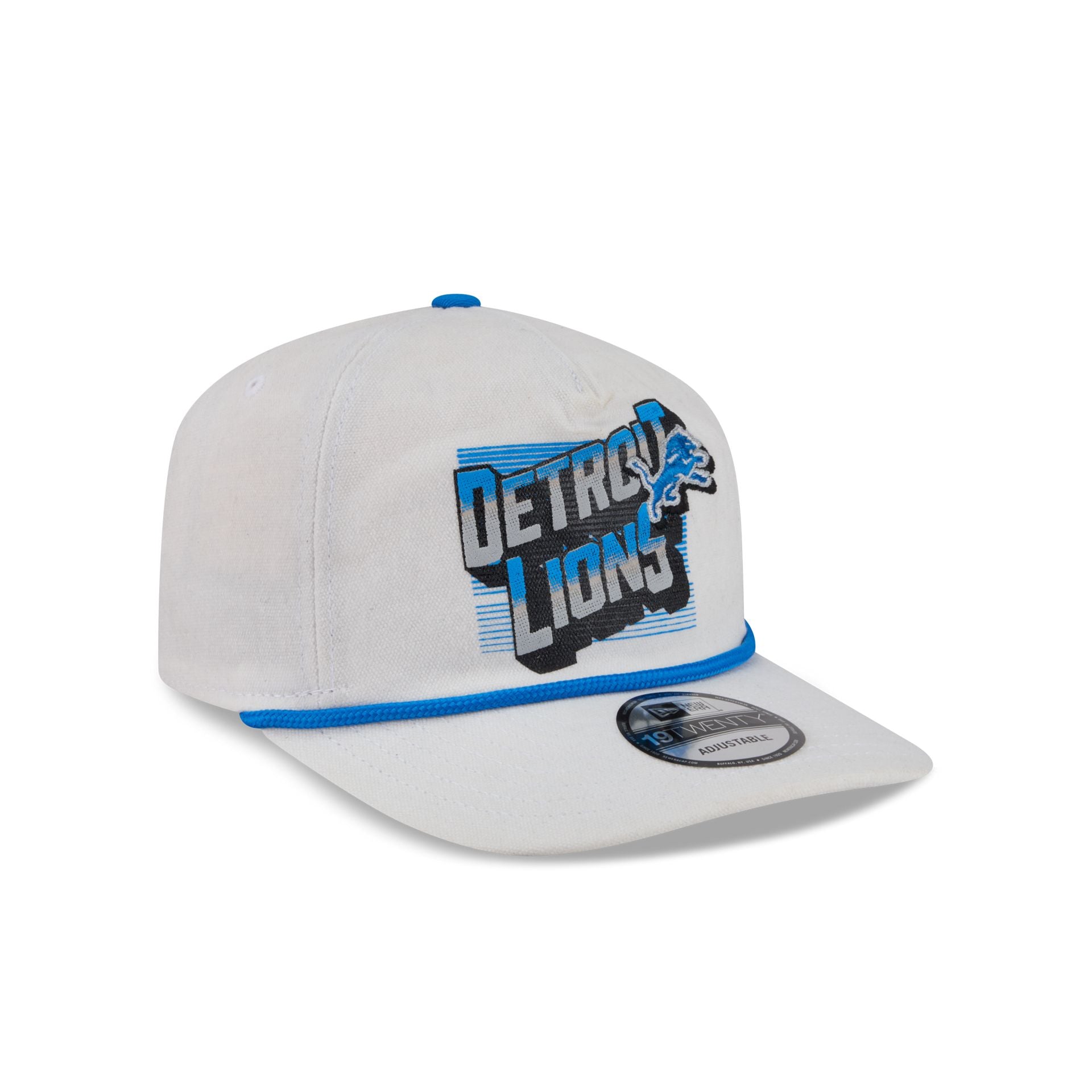 Detroit Lions Duck Cloth 19TWENTY Adjustable Hat