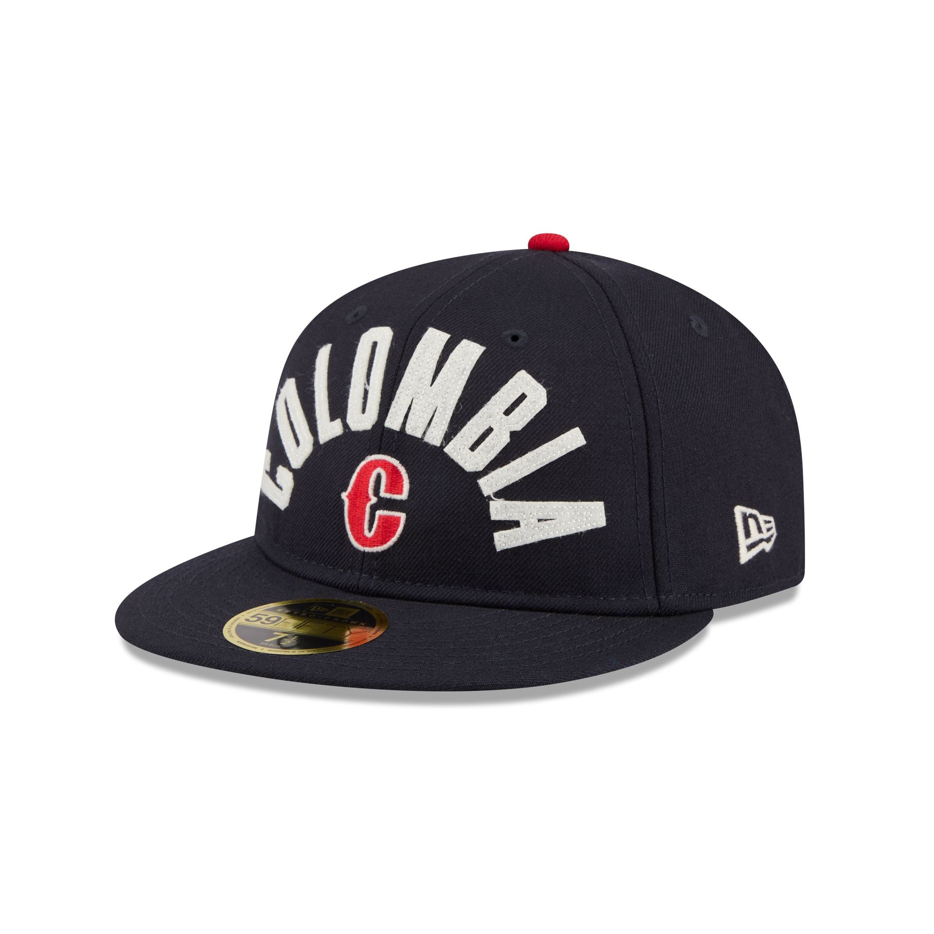 Colombia Classic Script Retro Crown 59FIFTY Fitted Hat