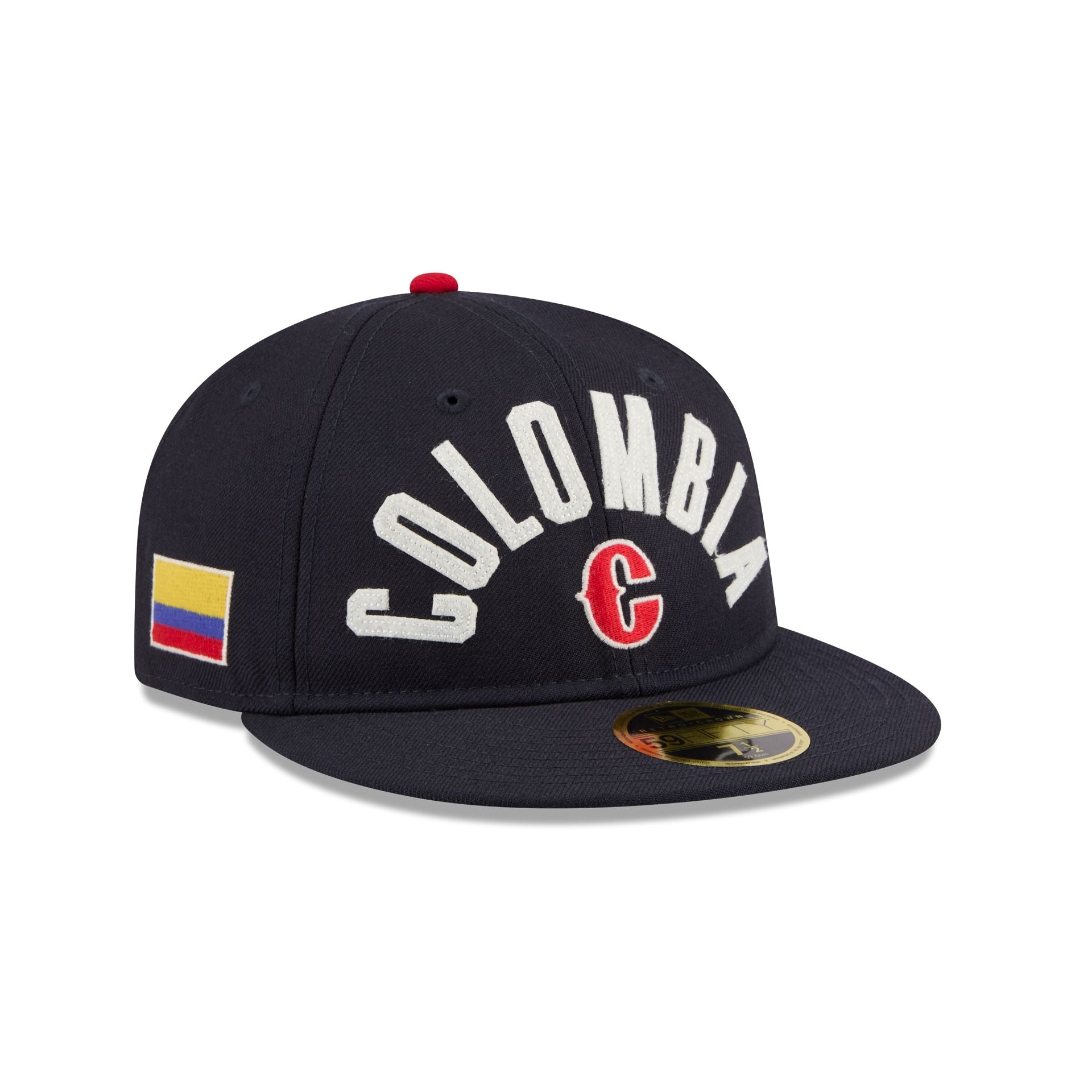 Colombia Classic Script Retro Crown 59FIFTY Fitted Hat