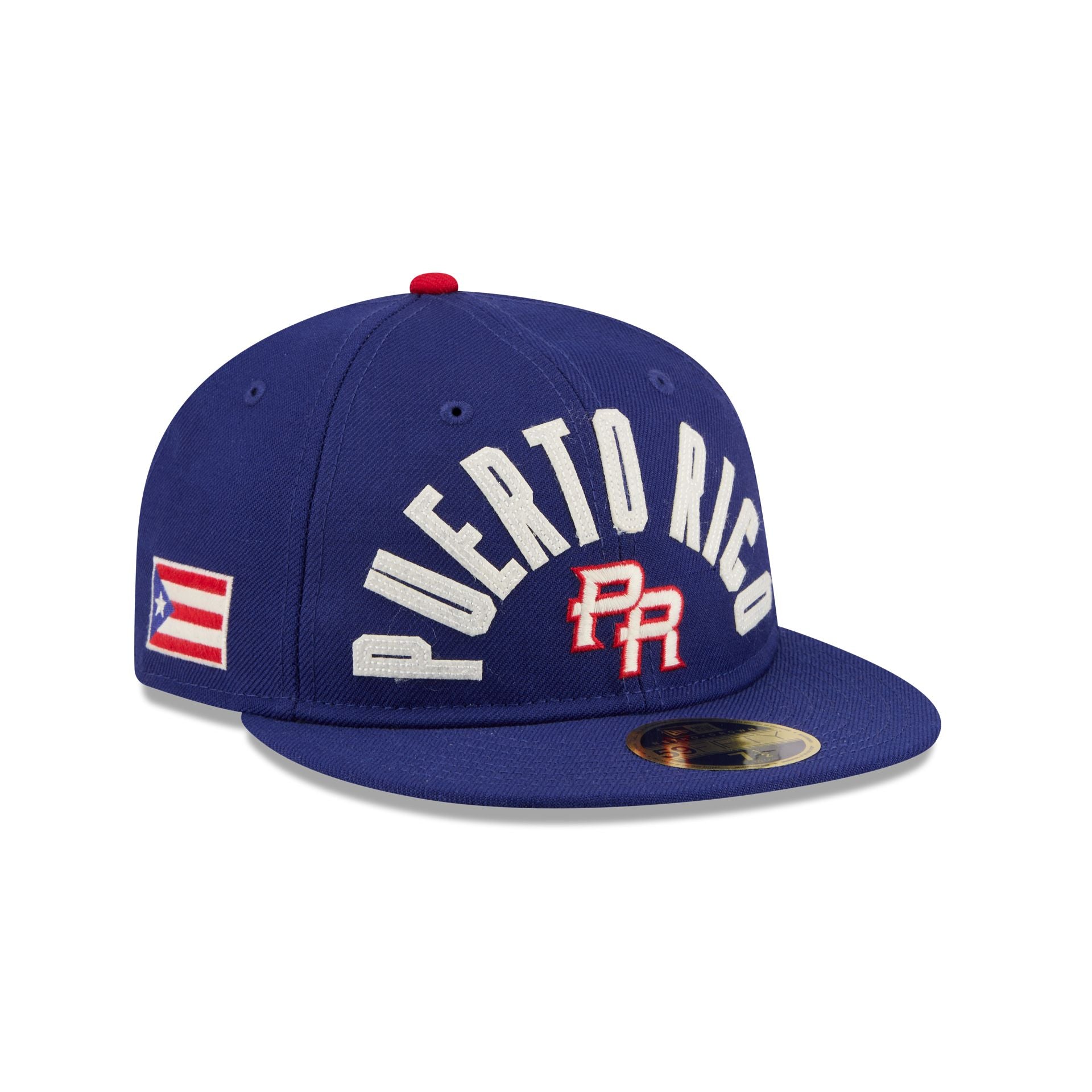 Puerto Rico Classic Script Retro Crown 59FIFTY Fitted Hat