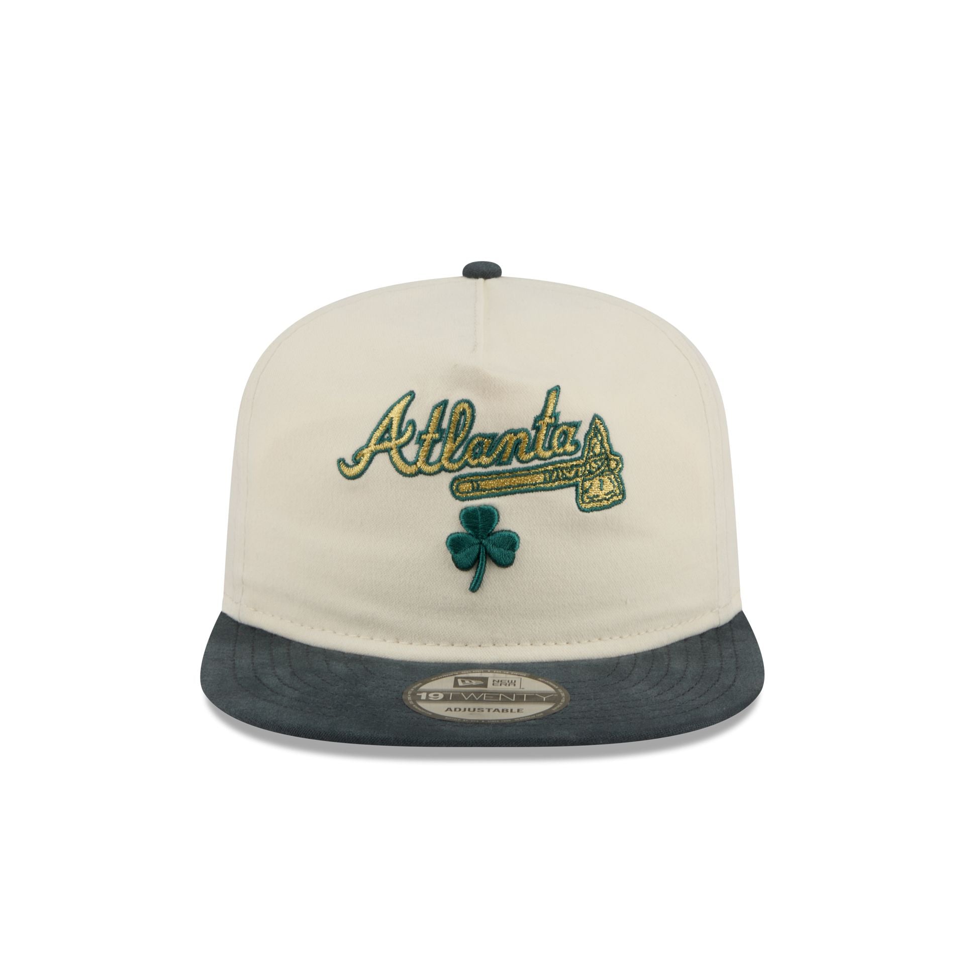 Atlanta Braves Metallic Logo 19TWENTY Adjustable Hat