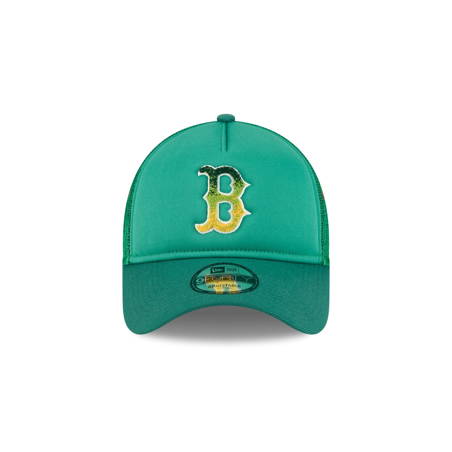 Boston Red Sox Gradient Logo 9FORTY A-Frame Trucker Hat