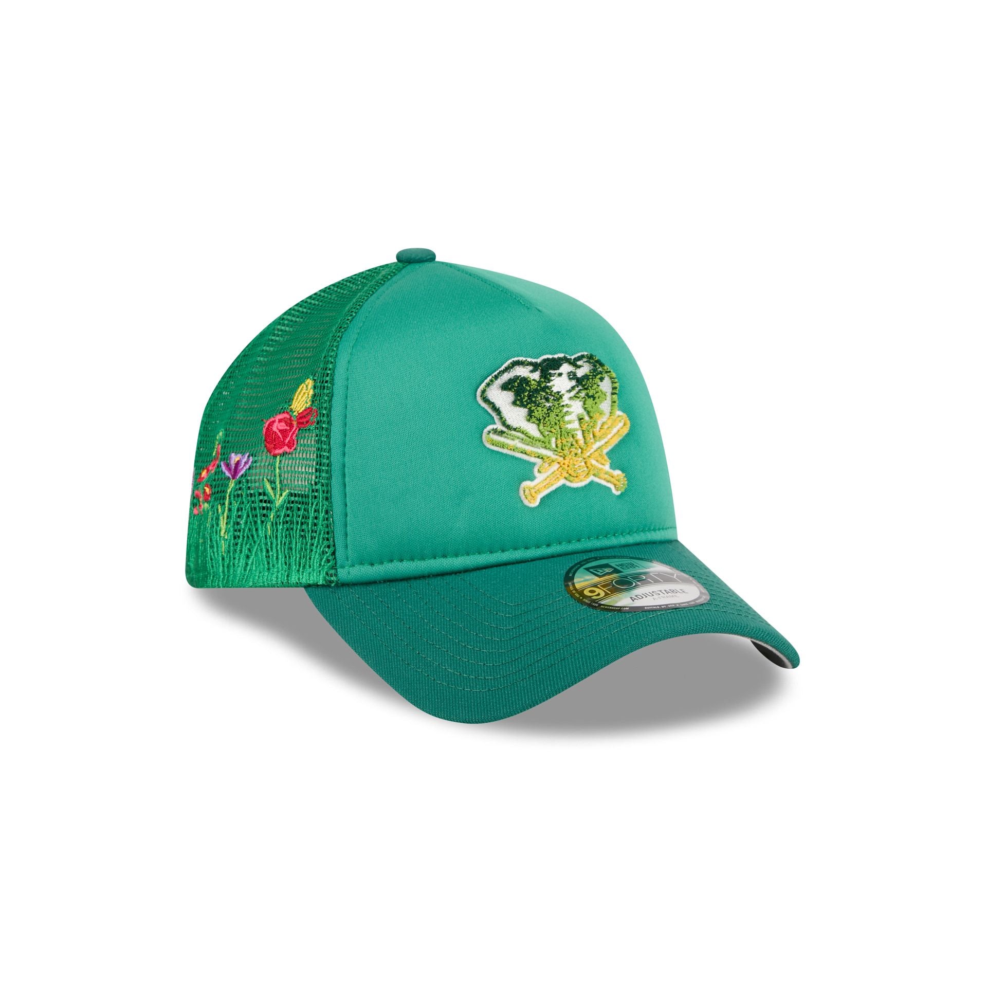 Athletics Gradient Logo 9FORTY A-Frame Trucker Hat