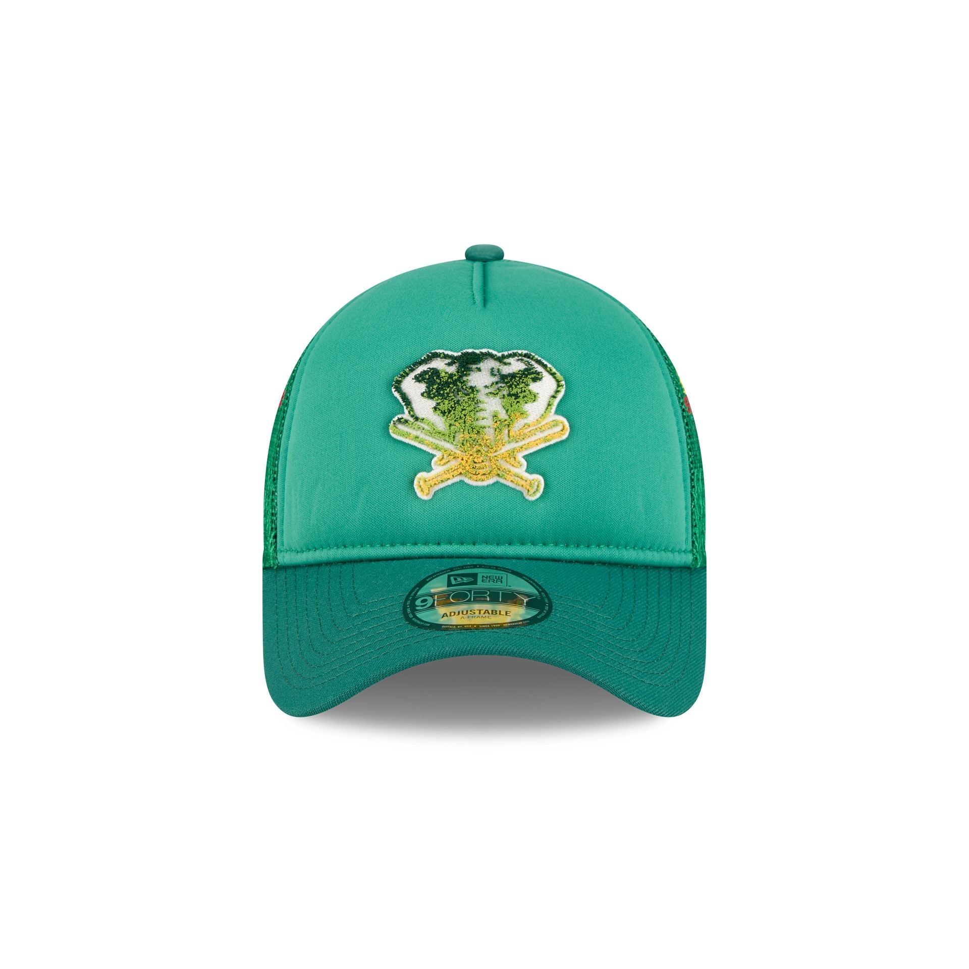 Athletics Gradient Logo 9FORTY A-Frame Trucker Hat