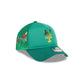 New York Mets Gradient Logo 9FORTY A-Frame Trucker Hat