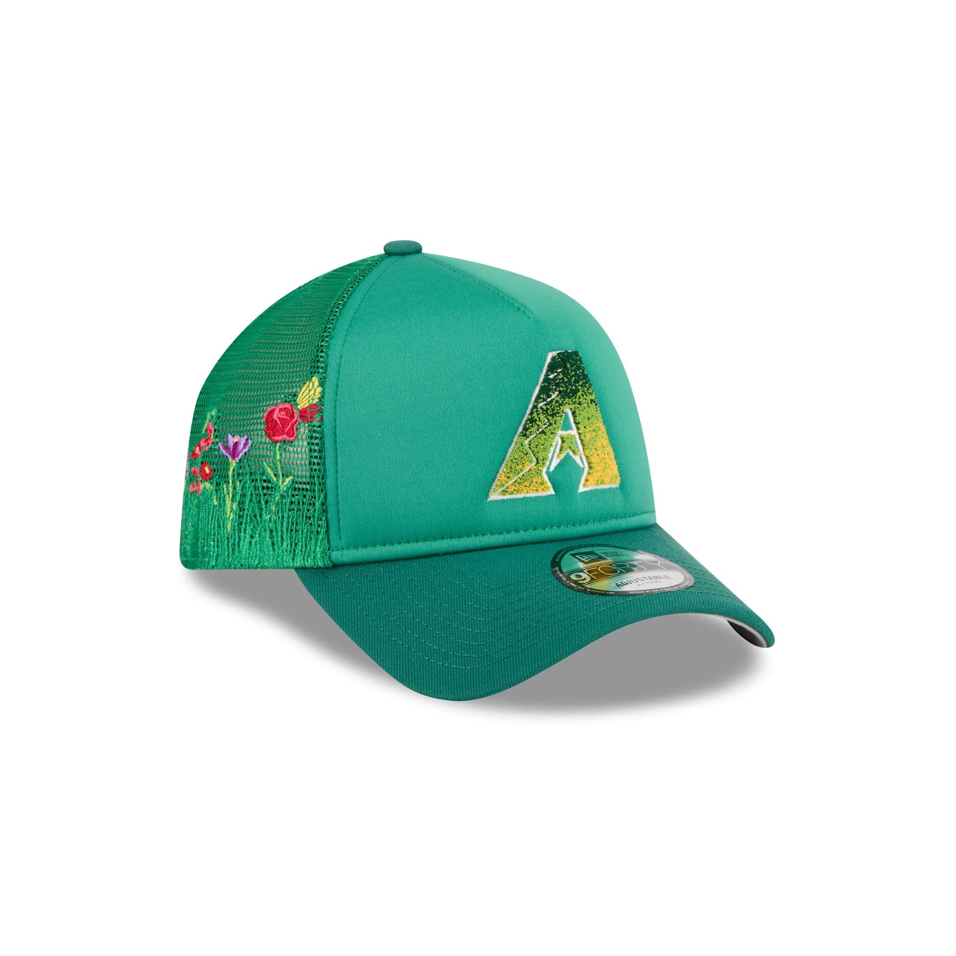 Arizona Diamondbacks Gradient Logo 9FORTY A-Frame Trucker Hat