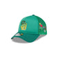 San Diego Padres Gradient Logo 9FORTY A-Frame Trucker Hat