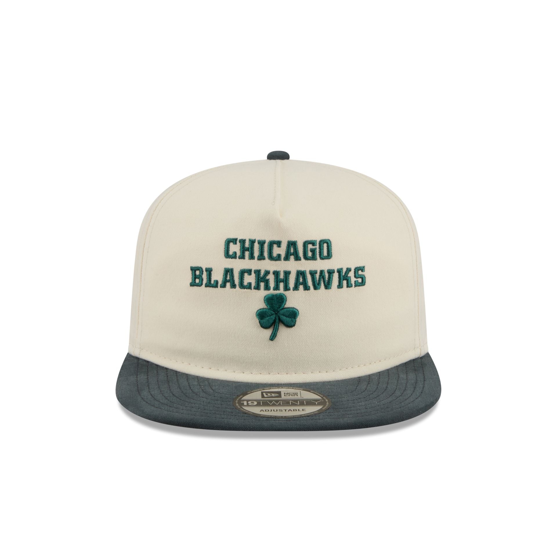 Chicago Blackhawks Metallic Logo 19TWENTY Adjustable Hat