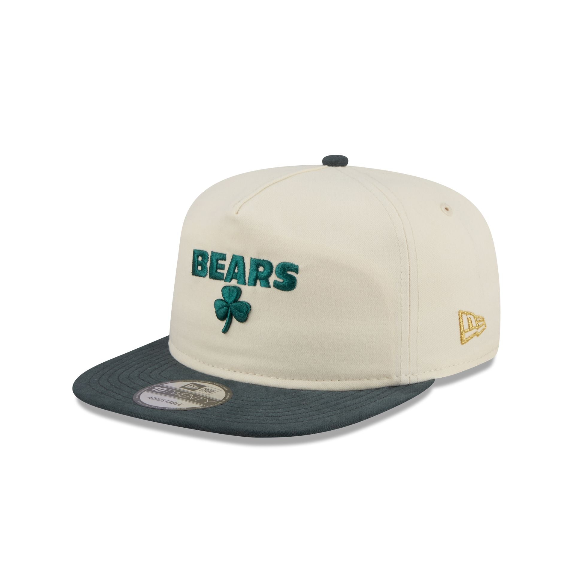 Chicago Bears Metallic Logo 19TWENTY Adjustable Hat
