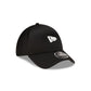 New Era Cap Black 39THIRTY INFINITY Stretch Fit Hat