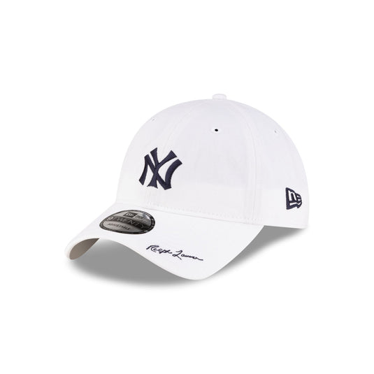 Ralph Lauren x New York Yankees White 9TWENTY Adjustable Hat - New Era Cap