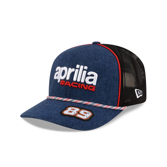 Aprilia Racing Jorge Martín Denim 9SEVENTY Trucker Hat - New Era Cap
