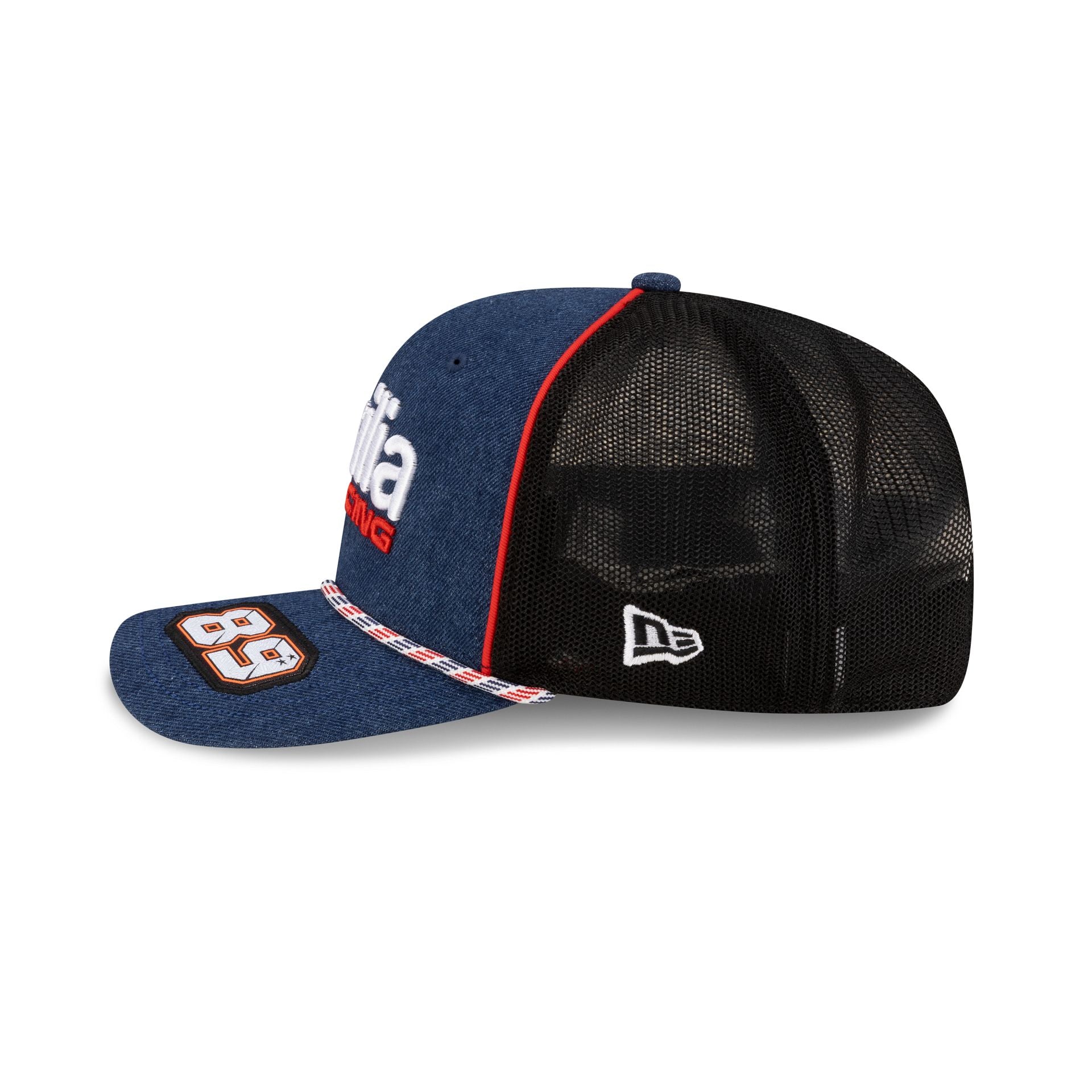 Aprilia Racing Jorge Martín Denim 9SEVENTY Trucker Hat – New Era Cap