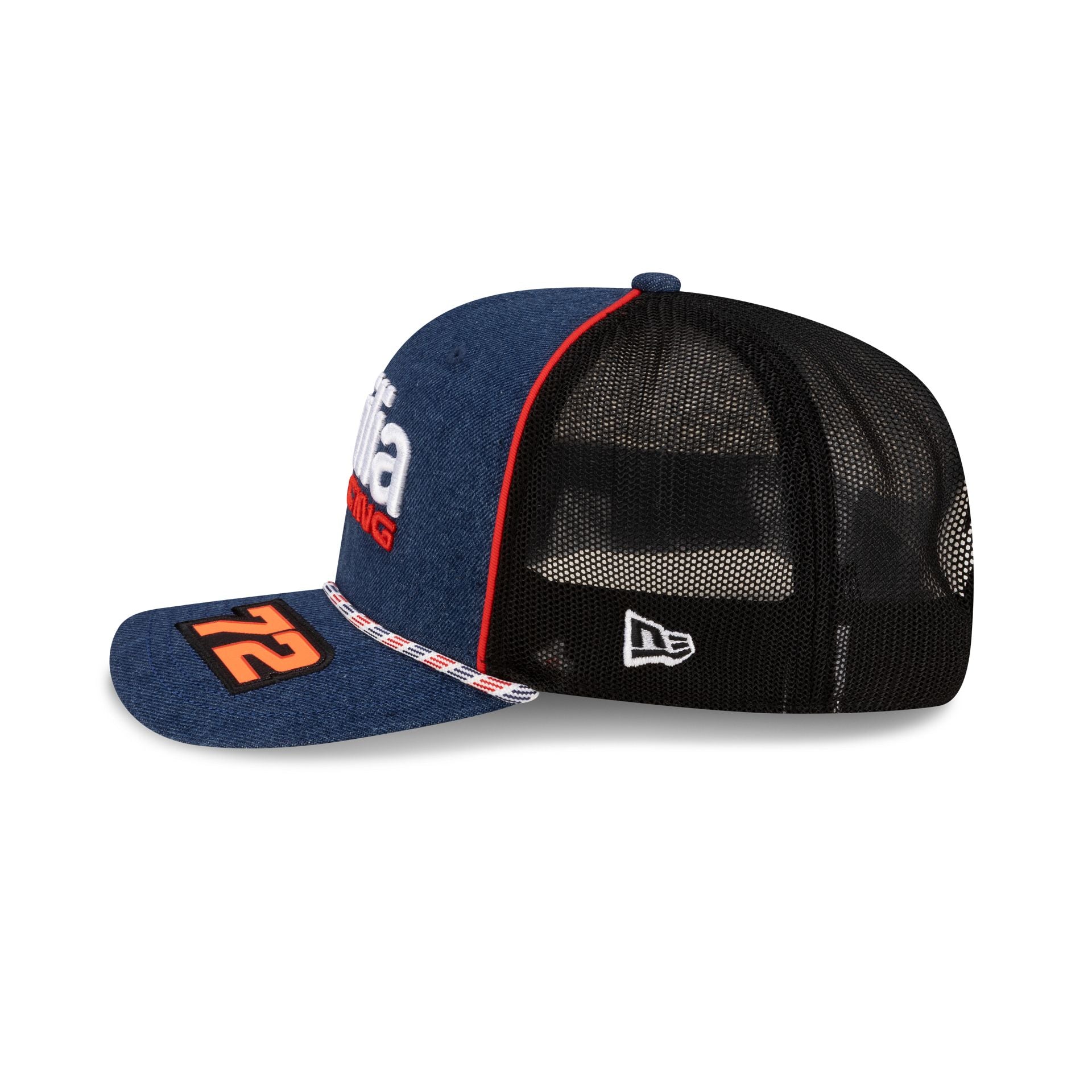 2026 Austin Race Special Aprilia Racing Marco Bezzecchi Denim 9SEVENTY Trucker Hat
