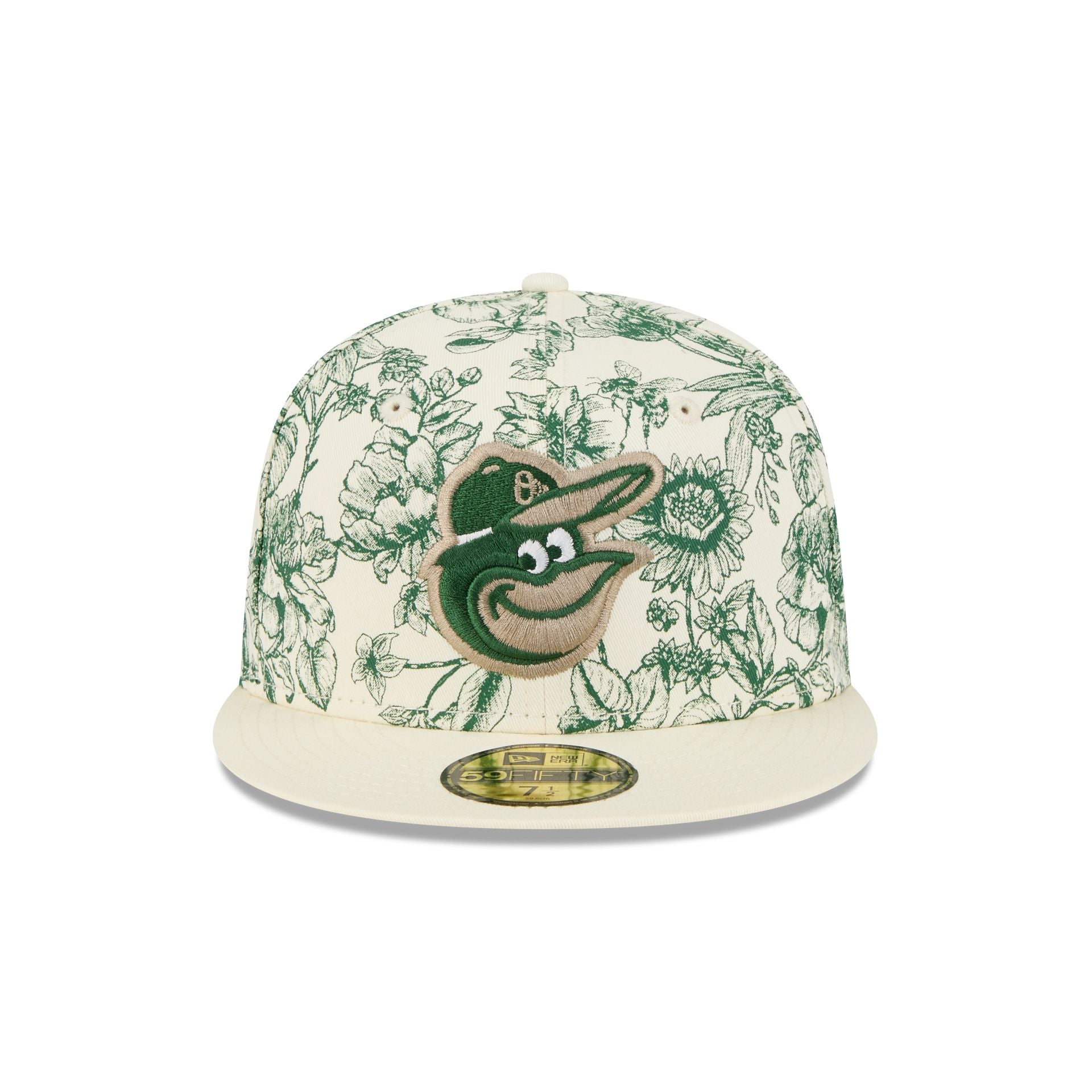 Baltimore Orioles Spring Floral 59FIFTY Fitted Hat