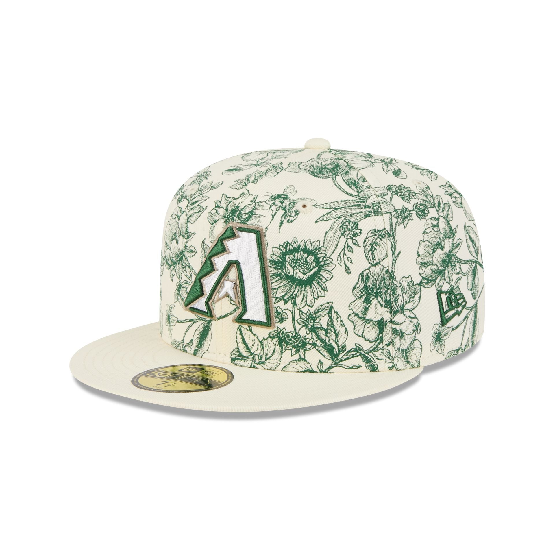 Arizona Diamondbacks Spring Floral 59FIFTY Fitted Hat