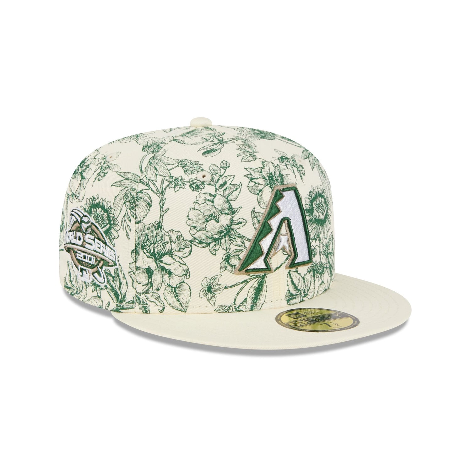 Arizona Diamondbacks Spring Floral 59FIFTY Fitted Hat