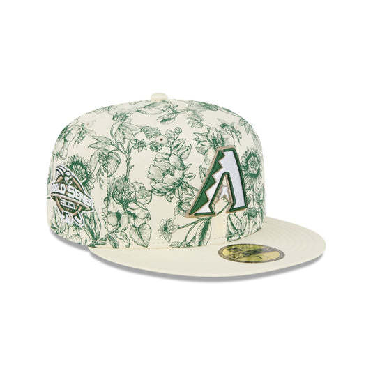 Arizona Diamondbacks Spring Floral 59FIFTY Fitted Hat - New Era Cap