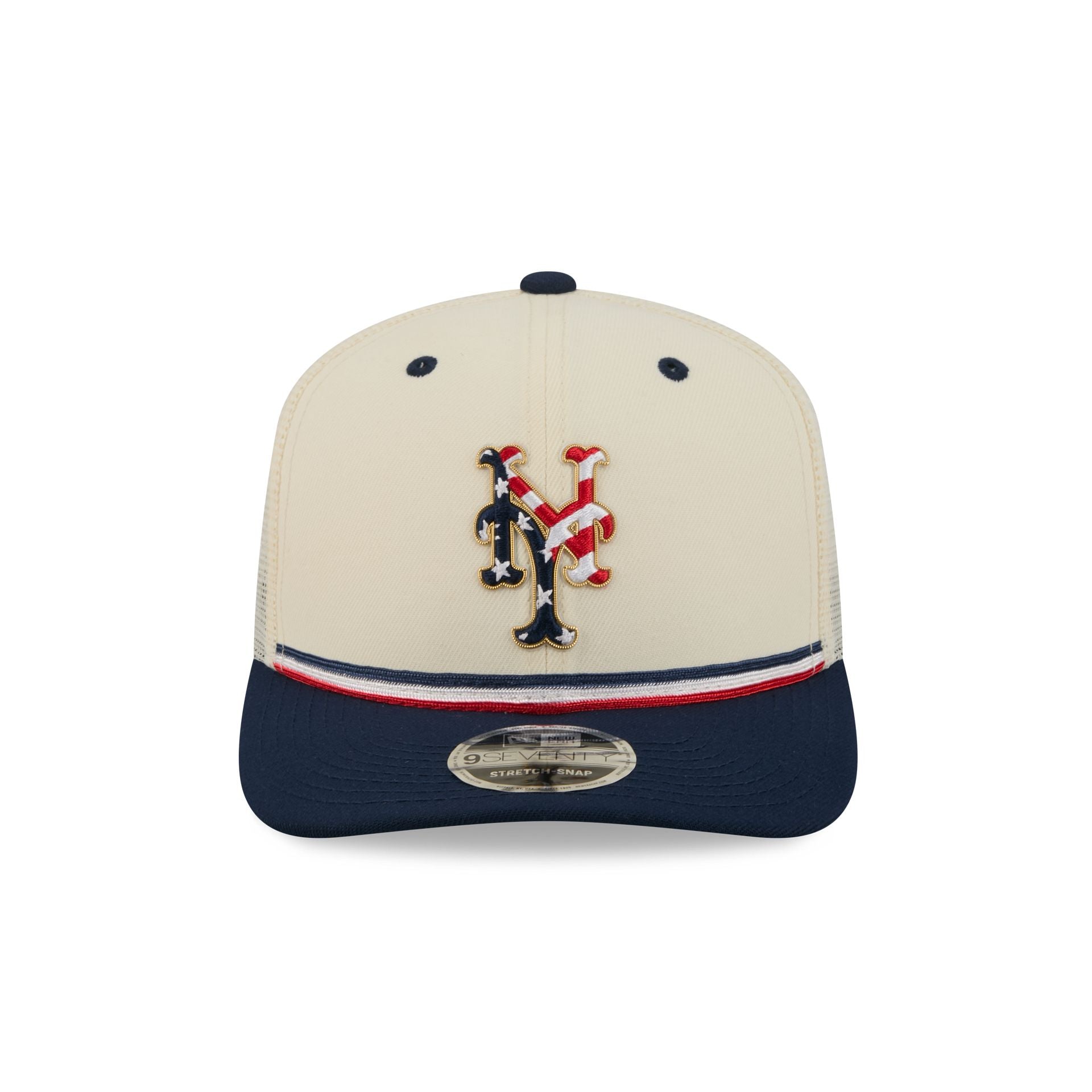 New York Mets Independence Day 2026 9SEVENTY Trucker Hat – New Era Cap