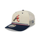 Atlanta Braves Independence Day 2026 9SEVENTY Trucker Hat