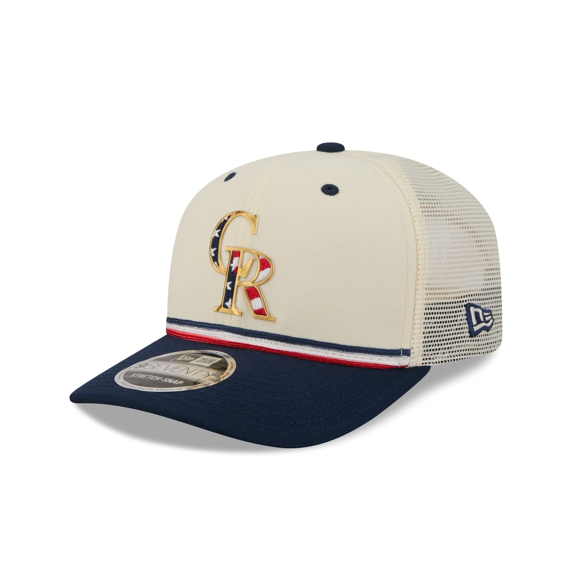 Colorado Rockies Independence Day 2026 9SEVENTY Trucker Hat