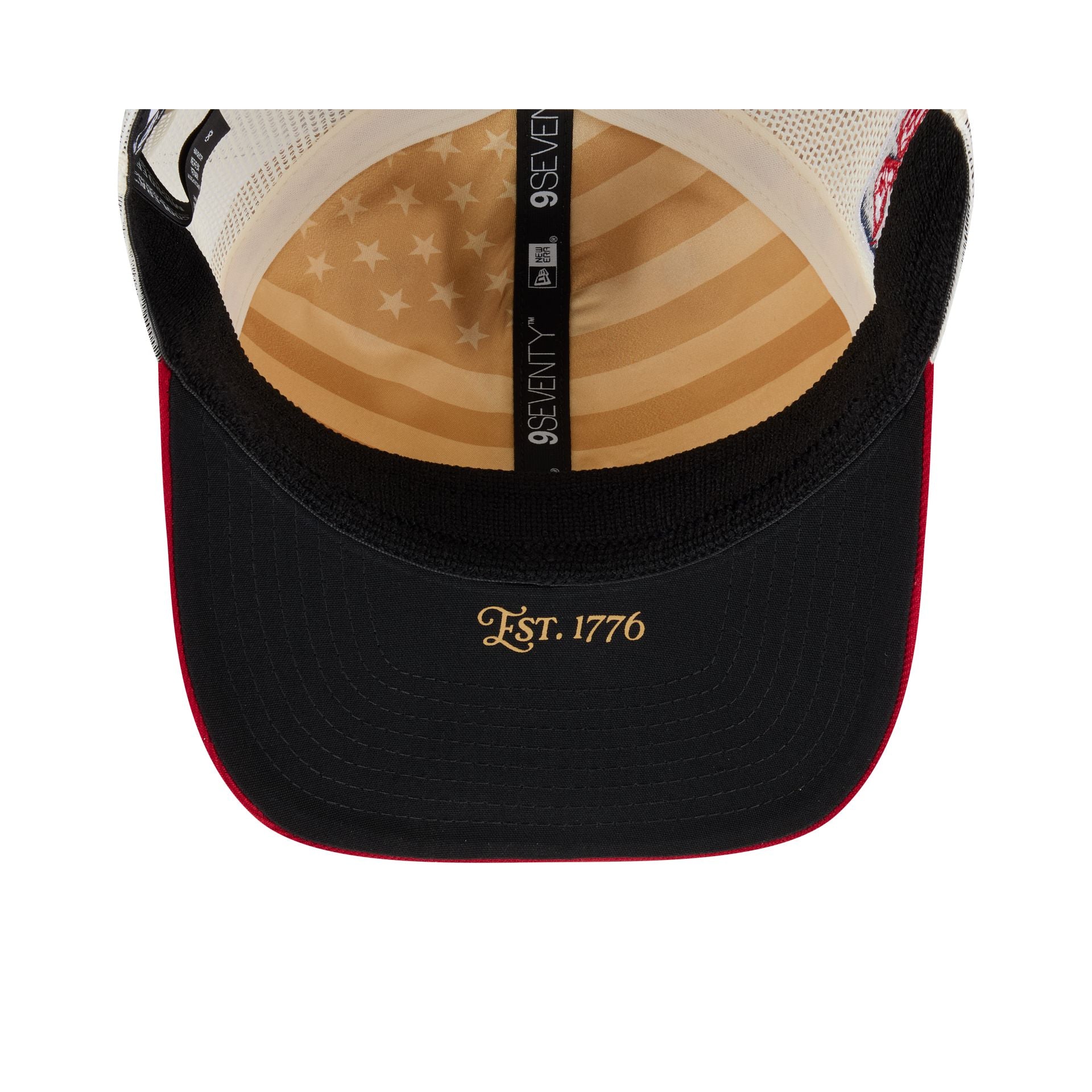 Los Angeles Angels Independence Day 2026 9SEVENTY Trucker Hat