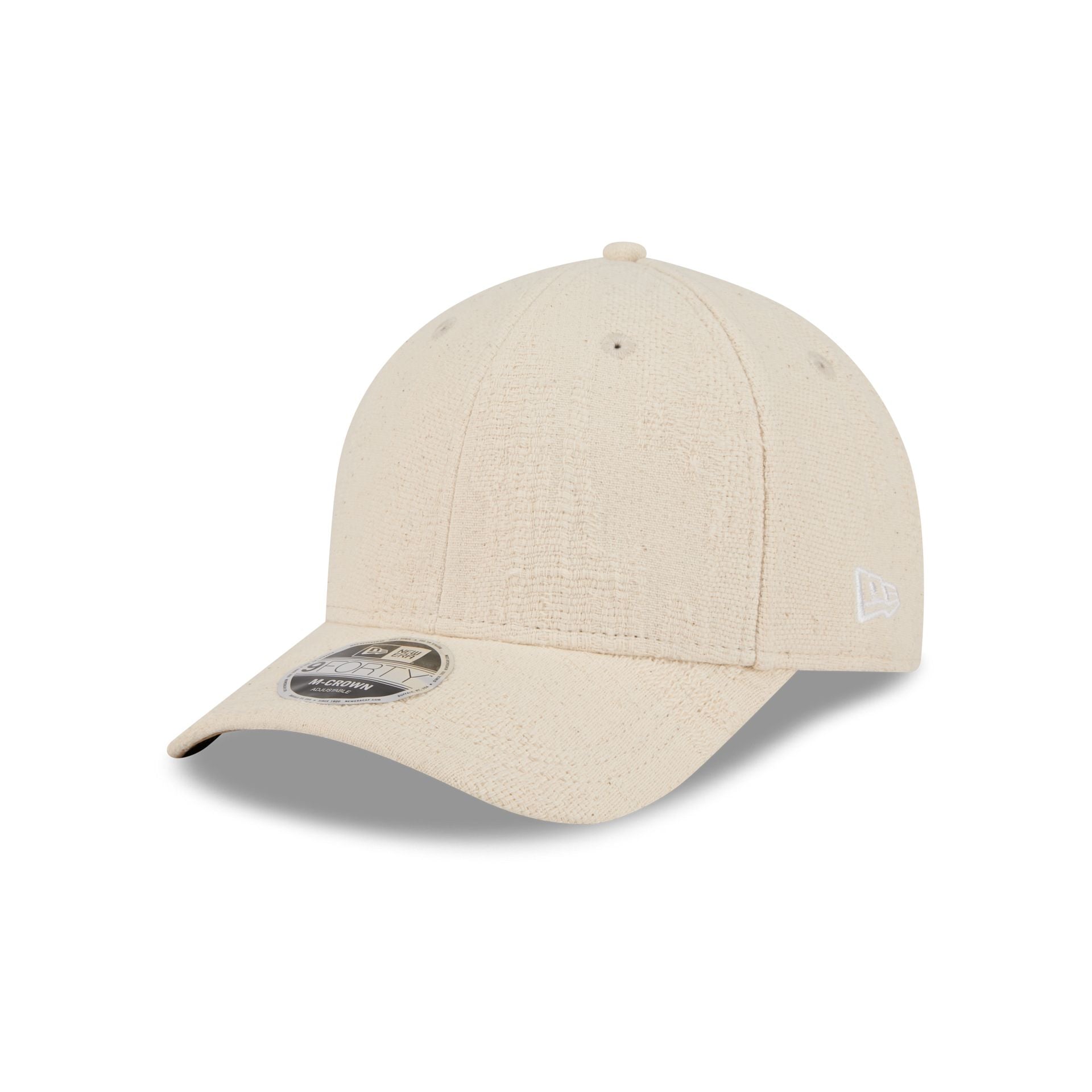 New Era Cap Gold Tier Weaved Cotton 9FORTY M-Crown Snapback Hat