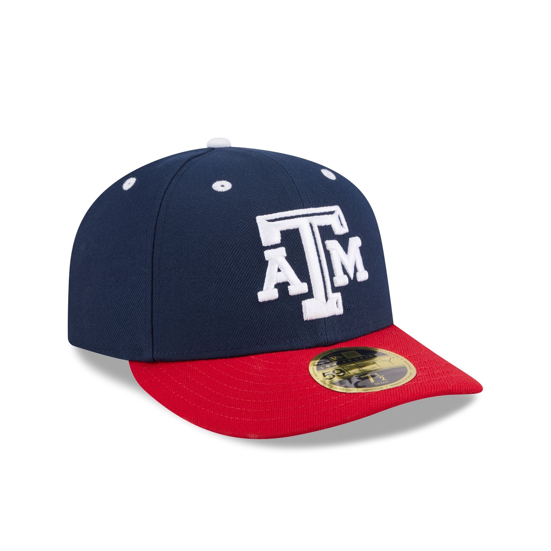 New Era x adidas Texas A&M Aggies Navy Low Profile 59FIFTY Fitted Hat