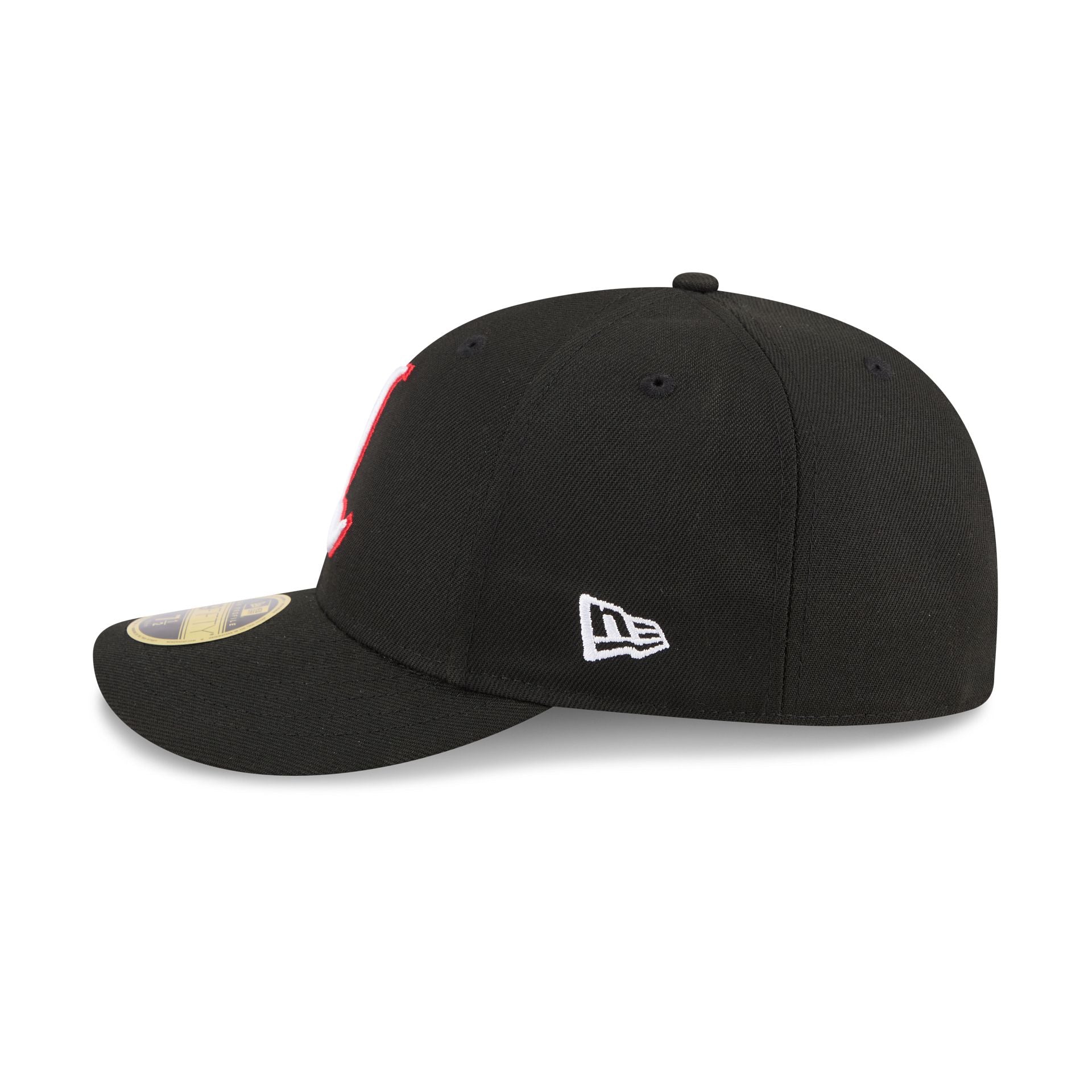 New Era x adidas Louisville Cardinals Black Low Profile 59FIFTY Fitted Hat