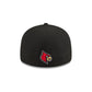 New Era x adidas Louisville Cardinals Black Low Profile 59FIFTY Fitted Hat
