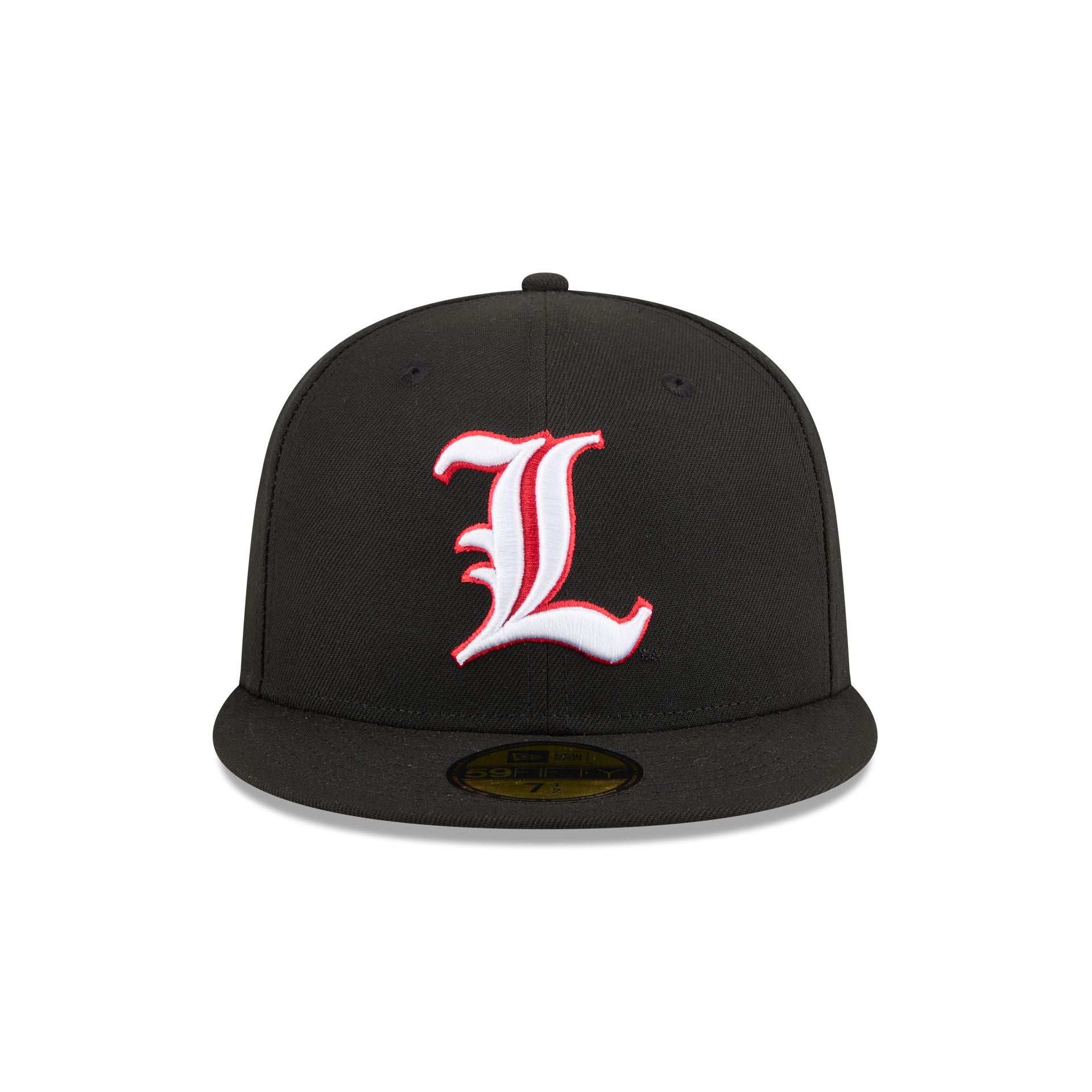 New Era x adidas Louisville Cardinals Black 59FIFTY Fitted Hat