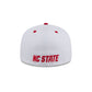 New Era x adidas NC State Wolfpack White 59FIFTY Fitted Hat
