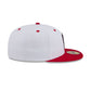 New Era x adidas NC State Wolfpack White 59FIFTY Fitted Hat
