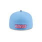 New Era x adidas Kansas Jayhawks Sky Blue 59FIFTY Fitted Hat