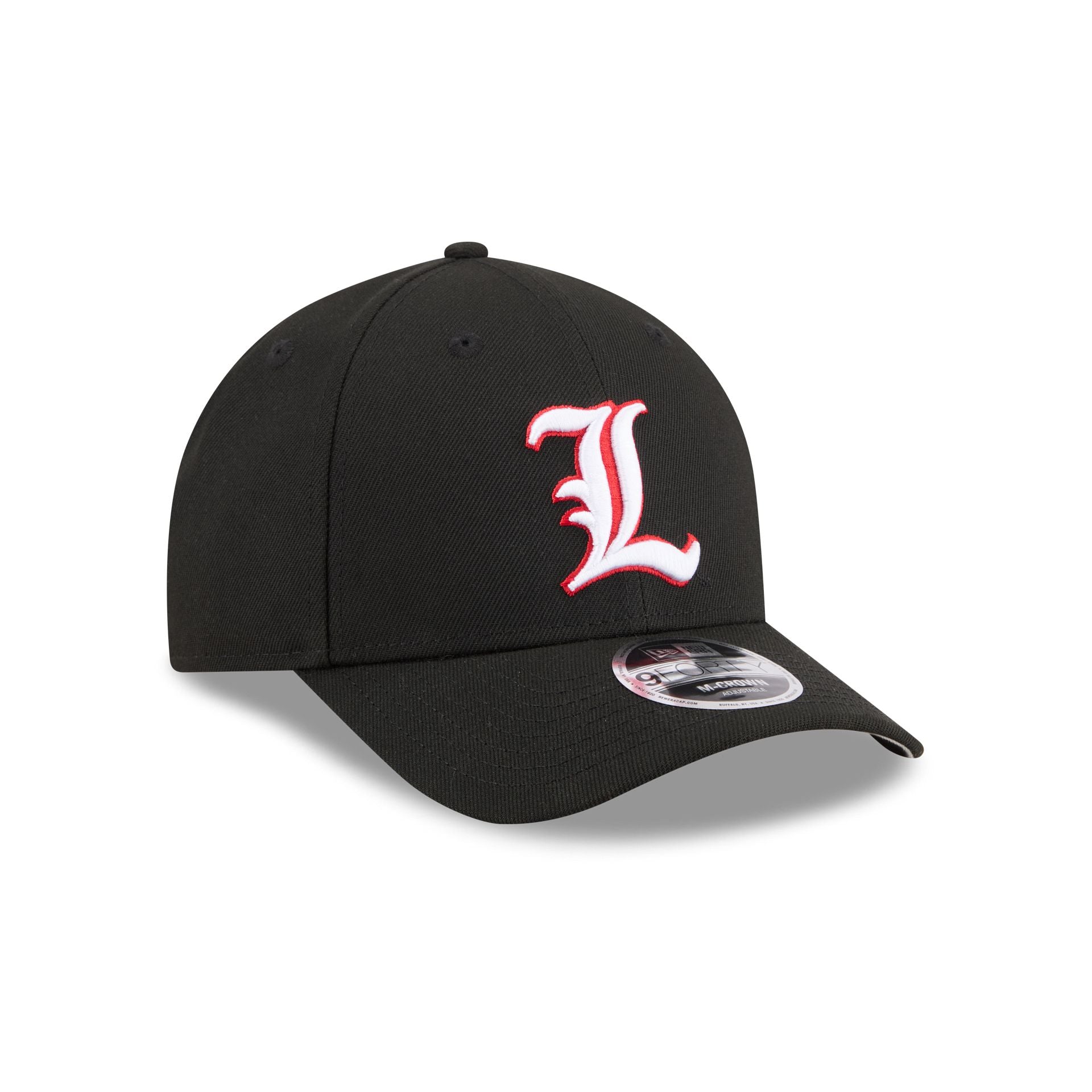 New Era x adidas Louisville Cardinals Black 9FORTY M-Crown