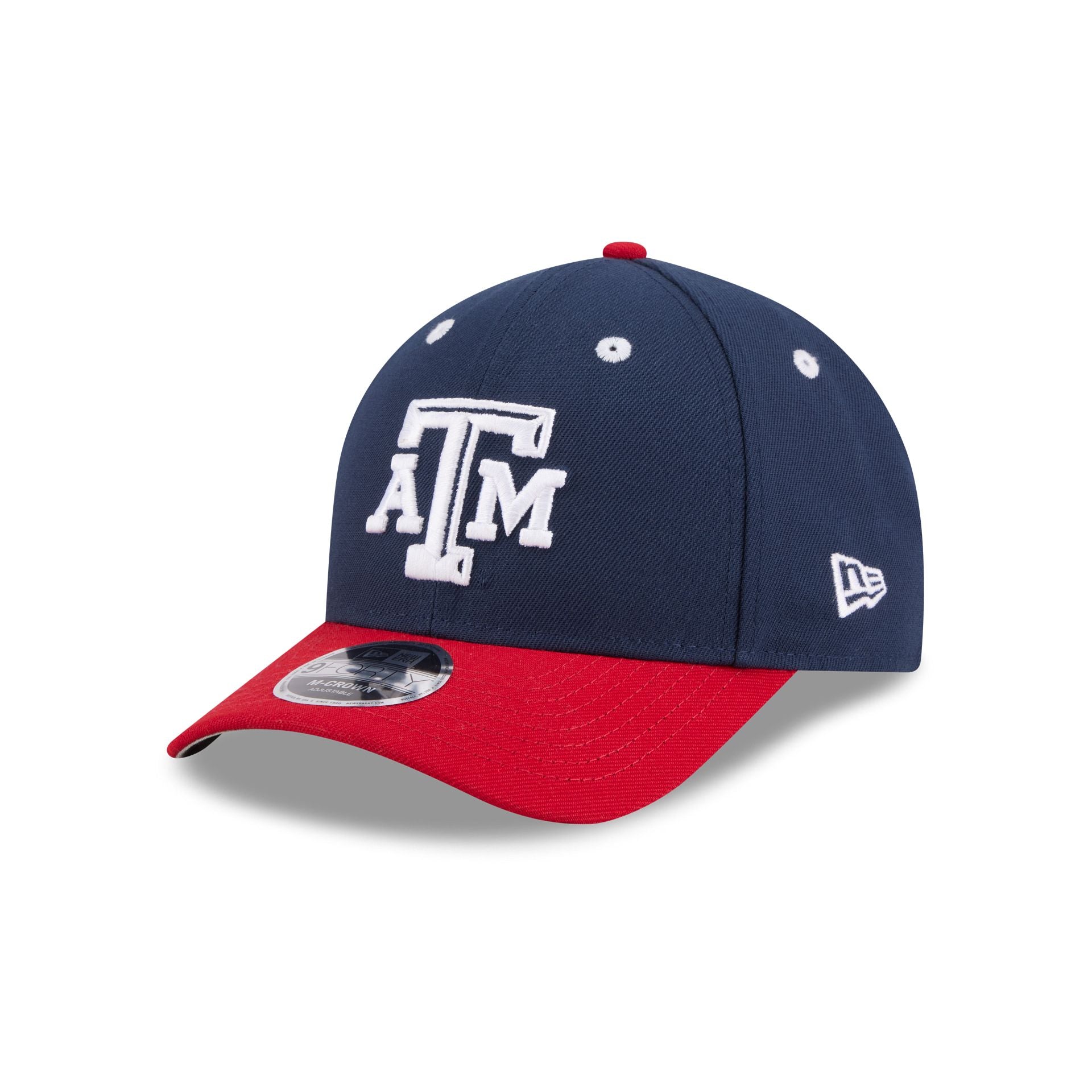 New Era x adidas Texas A&M Aggies Navy 9FORTY M-Crown Snapback Hat