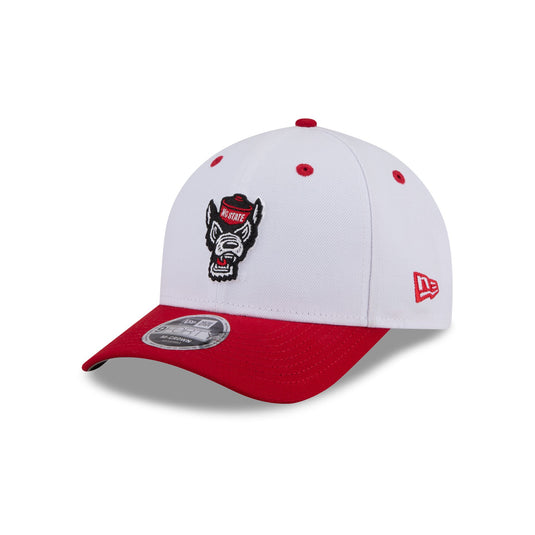 New Era x adidas NC State Wolfpack White 9FORTY M-Crown Snapback Hat - New Era Cap
