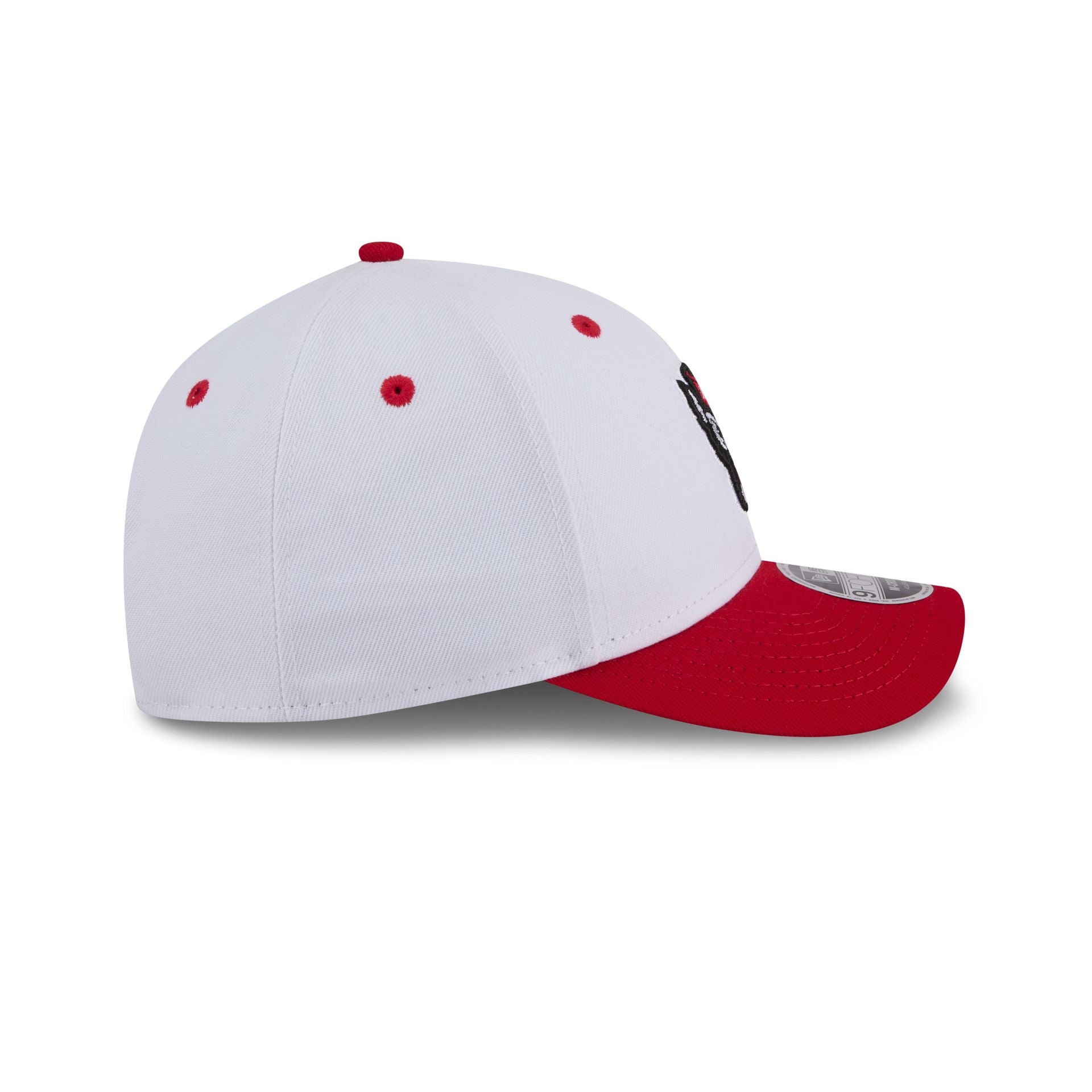 New Era x adidas NC State Wolfpack White 9FORTY M-Crown Snapback Hat