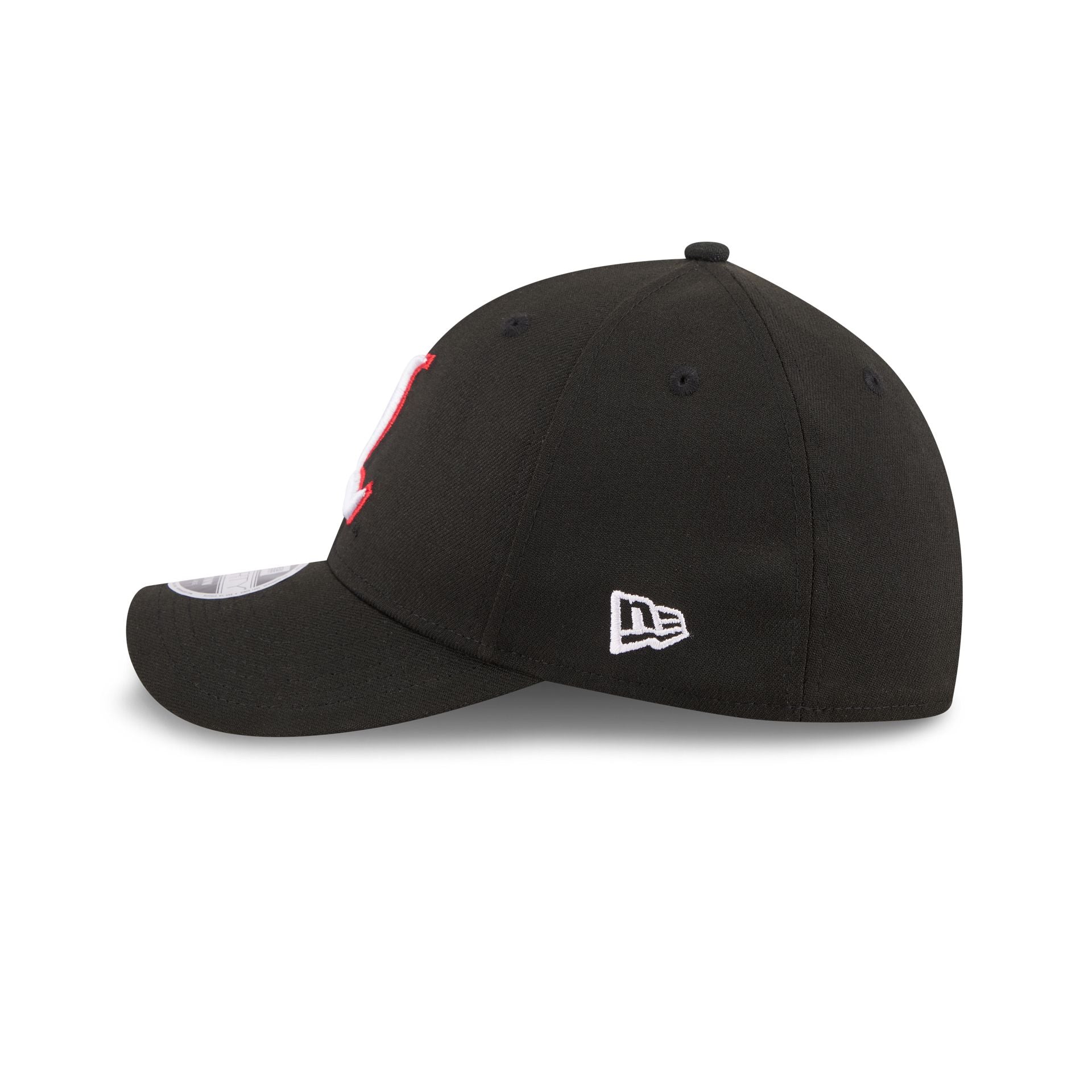 New Era x adidas Louisville Cardinals Black 39THIRTY M-Crown Stretch Fit Hat